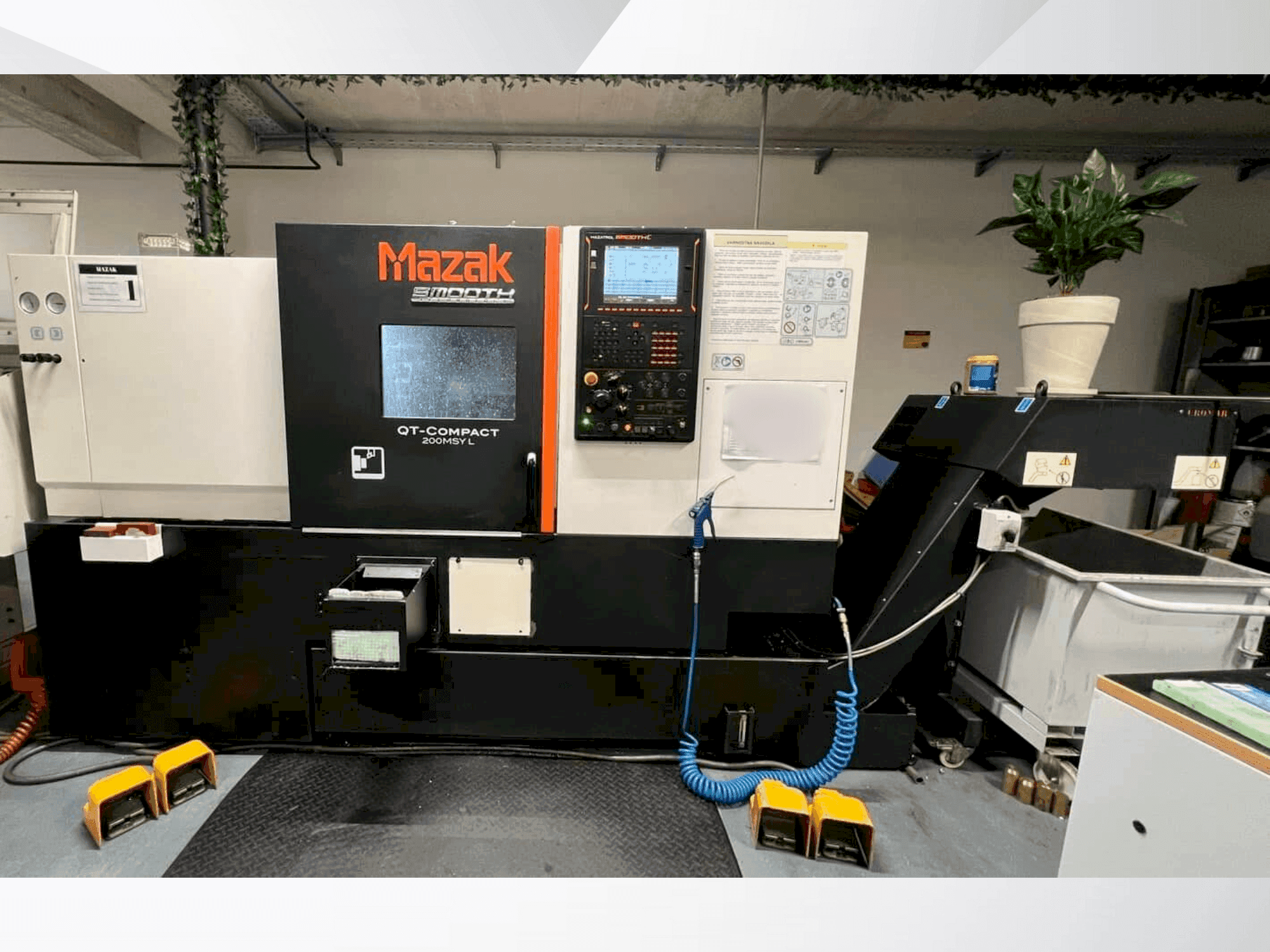 Mašīnas Mazak QUICK TURN COMPACT 200 MSY L pretskats