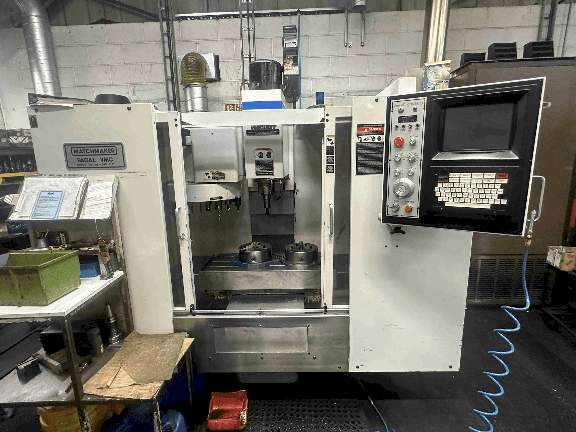 Mašīnas FADAL VMC 15XT pretskats