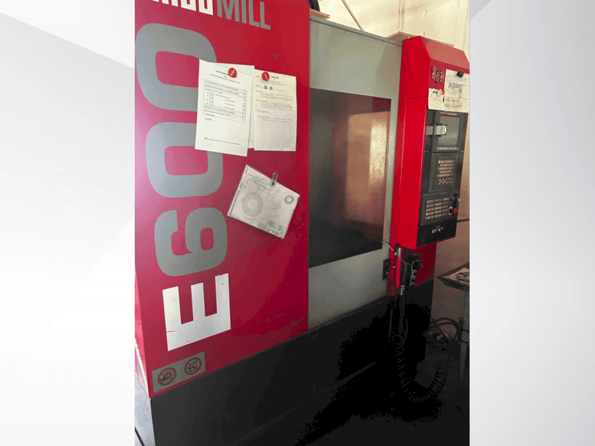 Mašīnas EMCO E600 pretskats