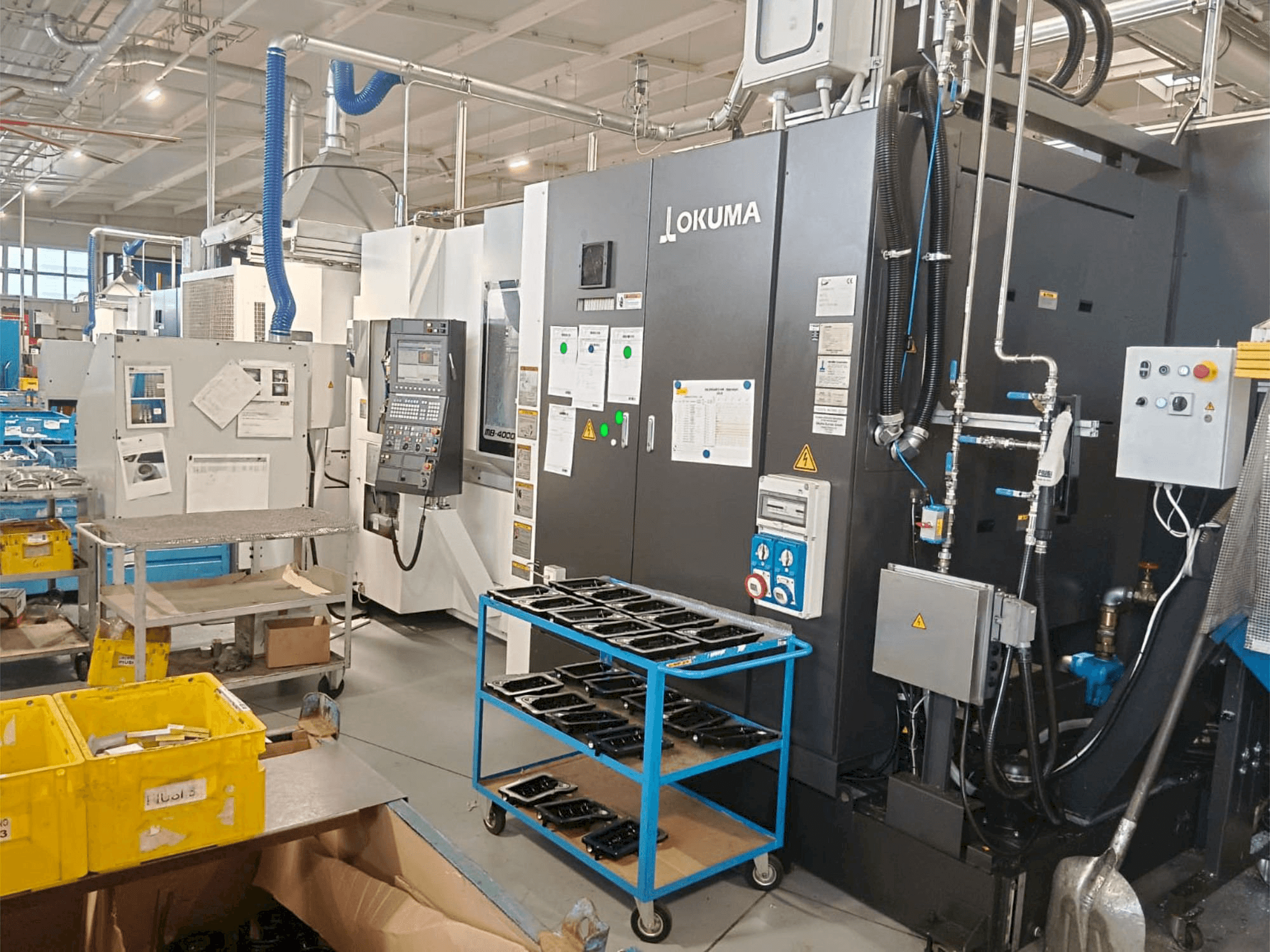 Mašīnas Okuma MB-4000H pretskats