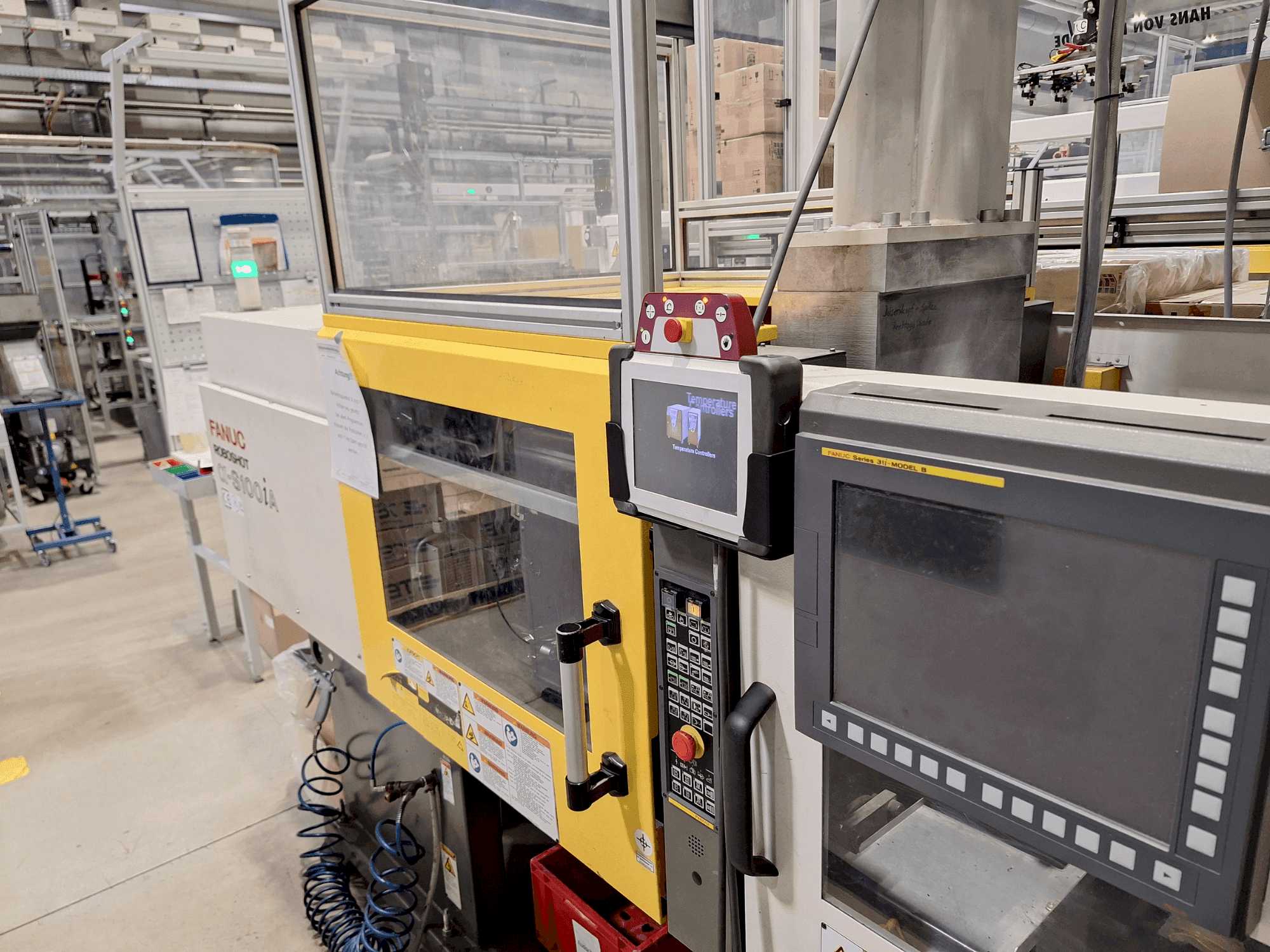 Mašīnas FANUC Roboshot S100iA pretskats