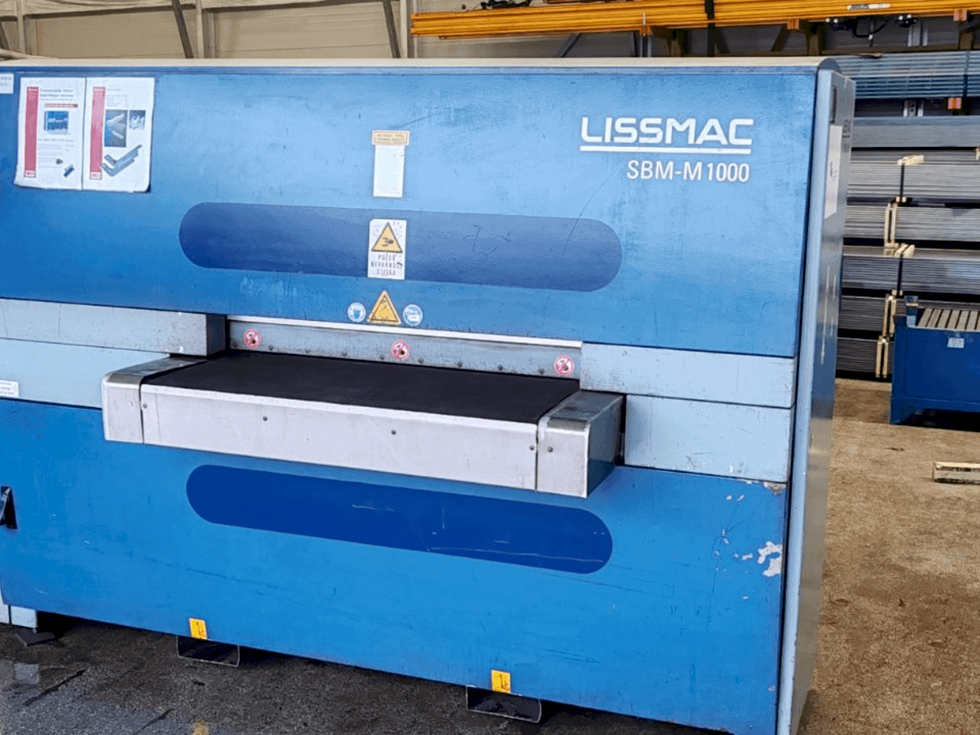 Mašīnas LISSMAC SBM-M 1000 B2 pretskats
