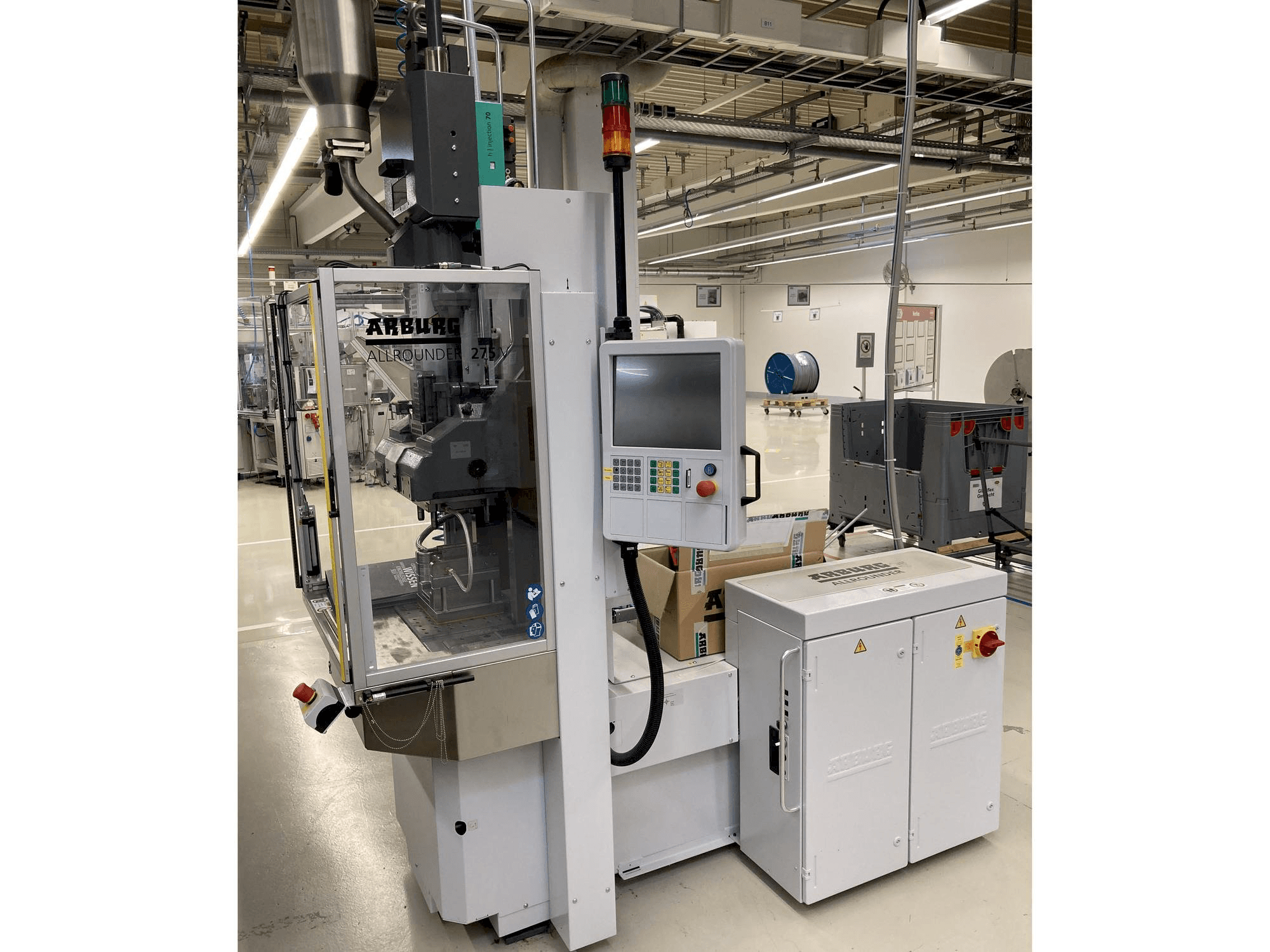 Mašīnas Arburg Allrounder 275 V 250-70 pretskats