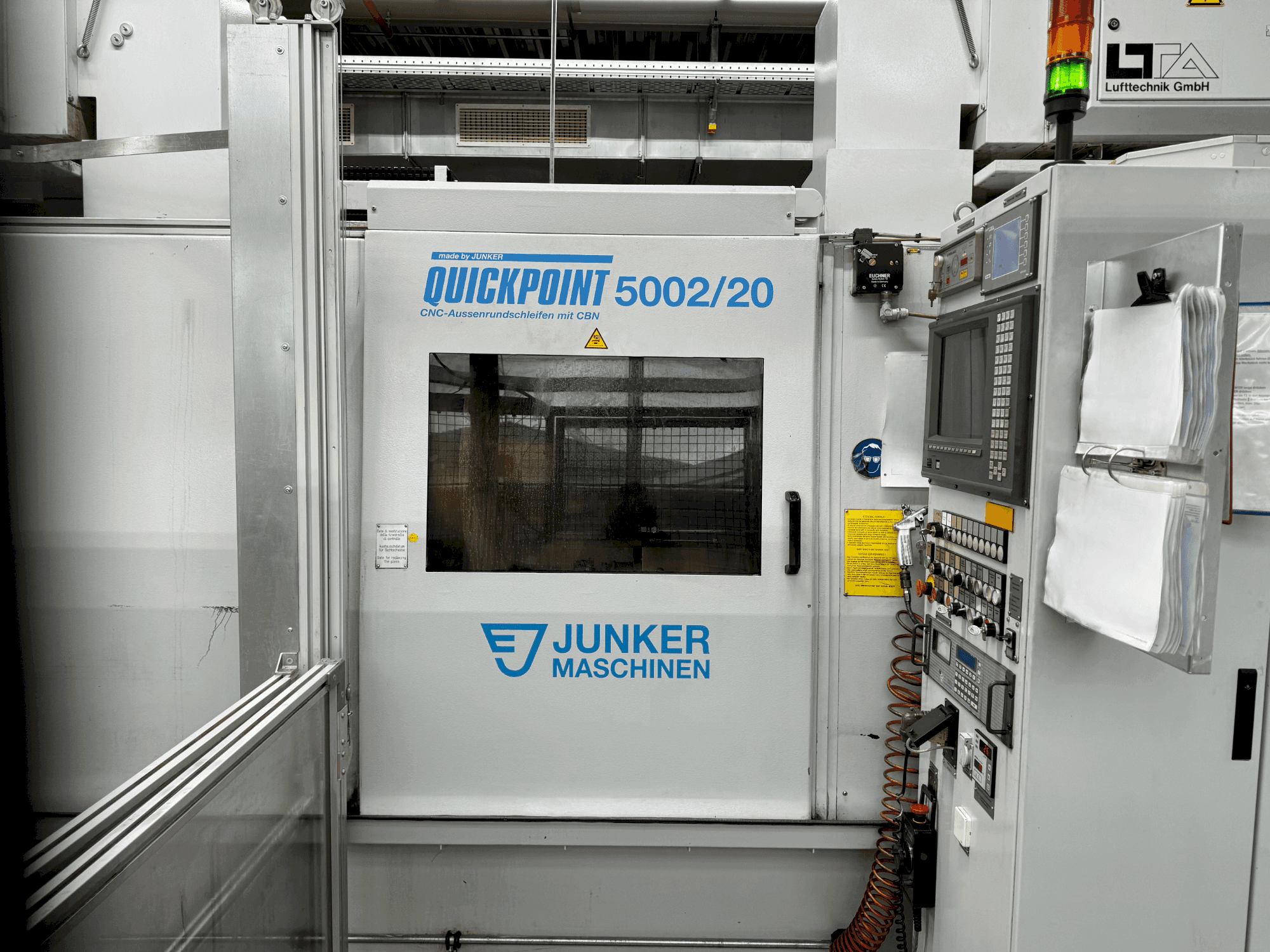 Mašīnas JUNKER Quickpoint 5002/20 pretskats