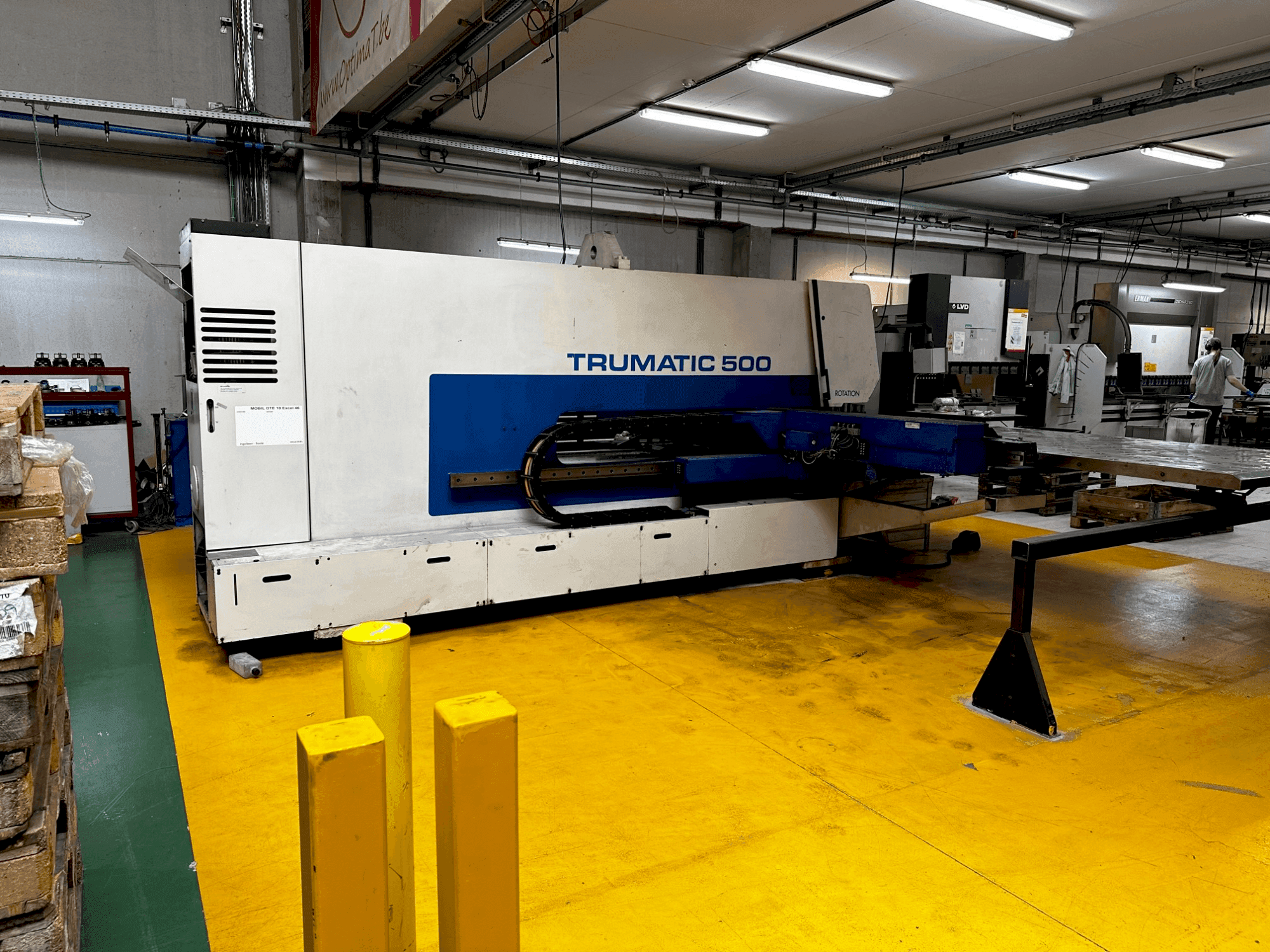Mašīnas TRUMPF Trumatic 500 pretskats