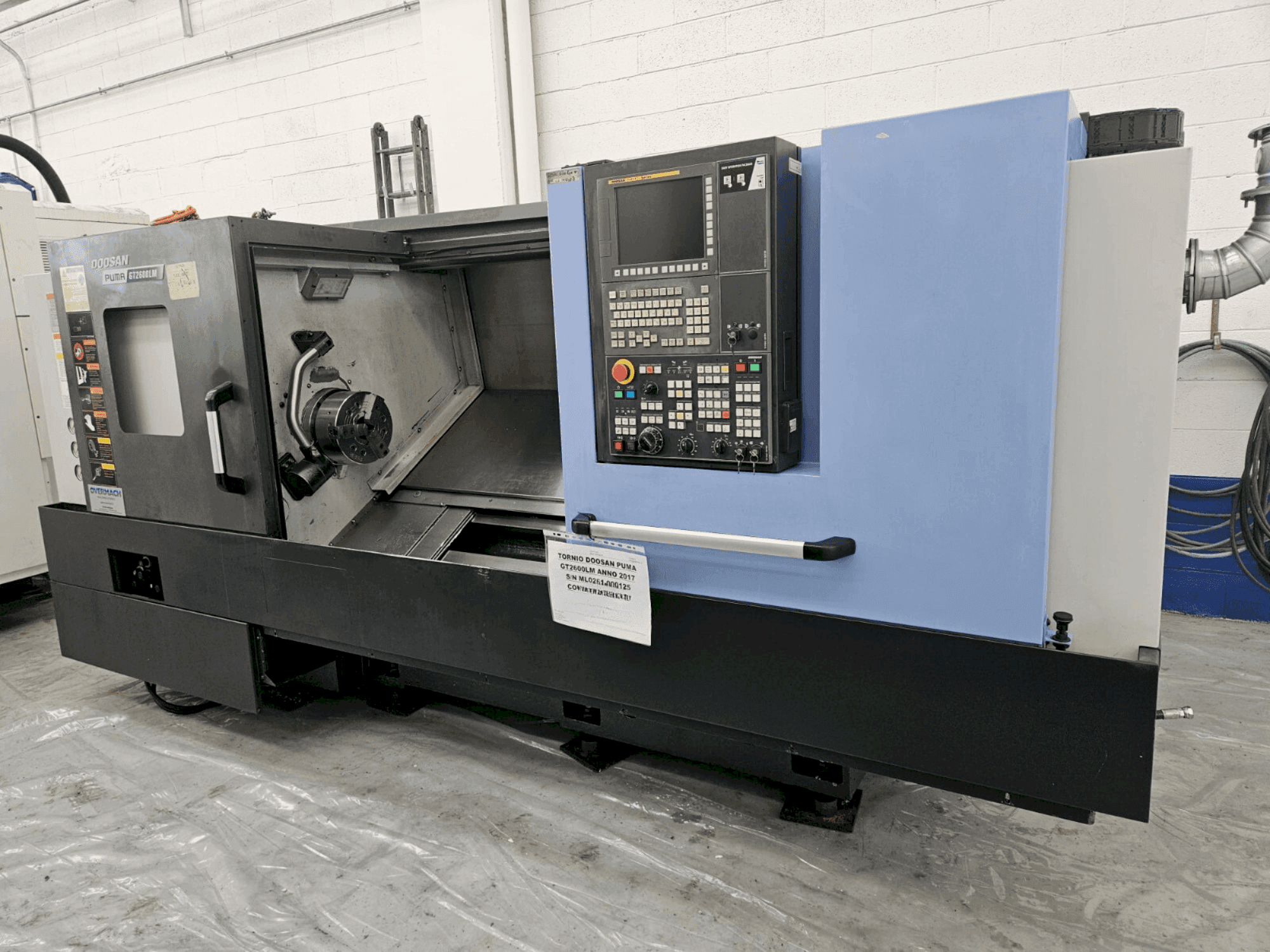Mašīnas DOOSAN PUMA GT2600LM pretskats