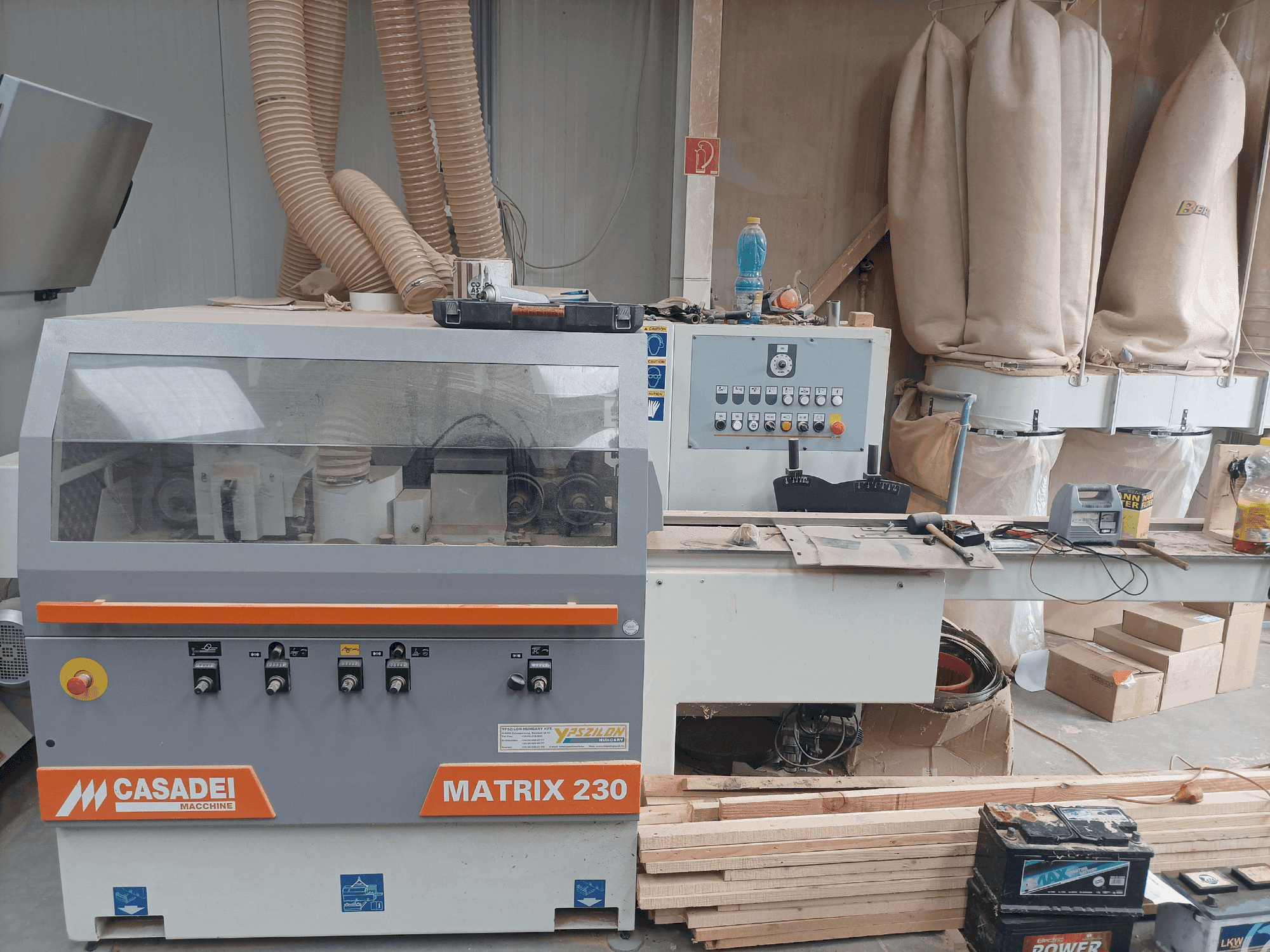 Mašīnas CASADEI MATRIX 230 (2018) pretskats