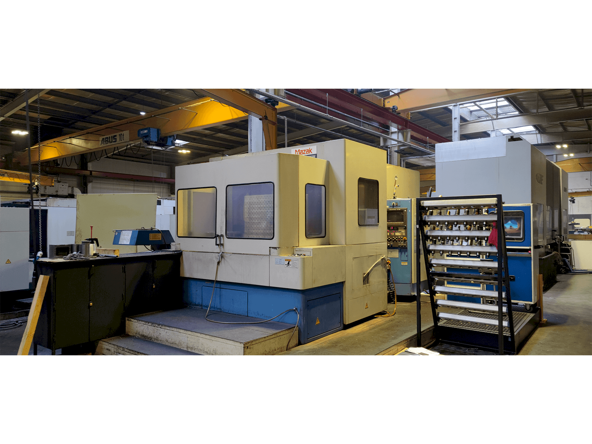 Mašīnas Mazak H-630 N pretskats