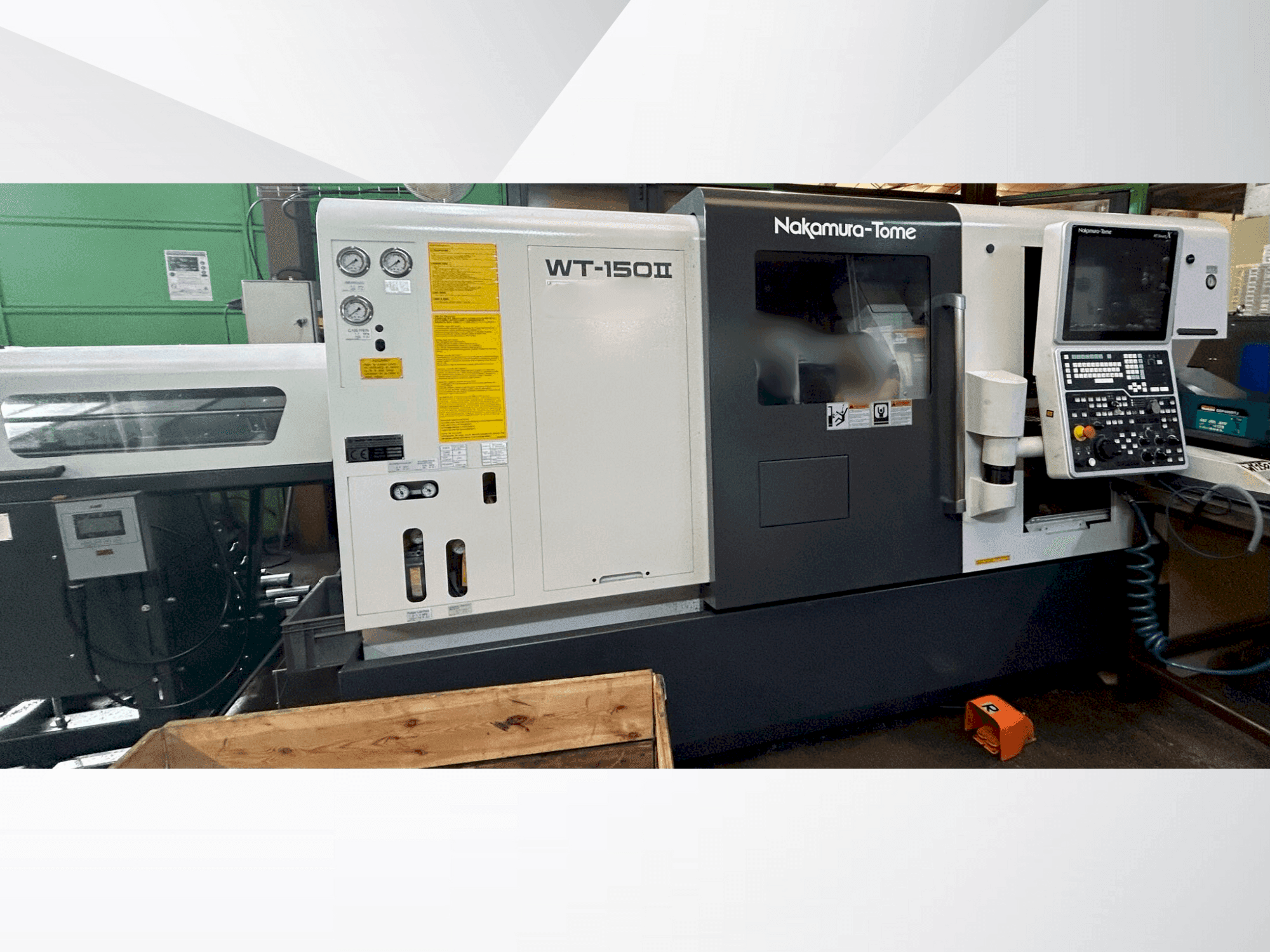 Mašīnas NAKAMURA-TOME WT 150 pretskats