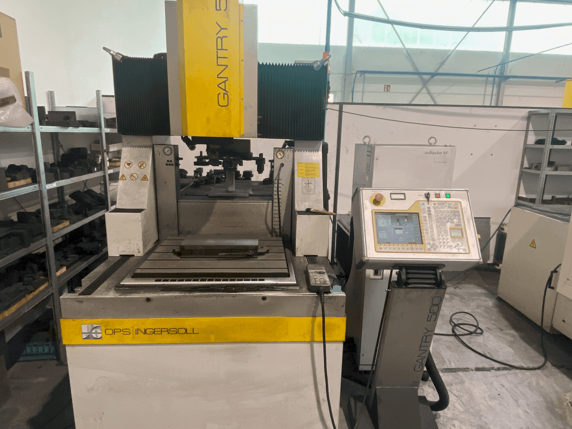 Mašīnas OPS INGERSOLL Gantry 500 pretskats