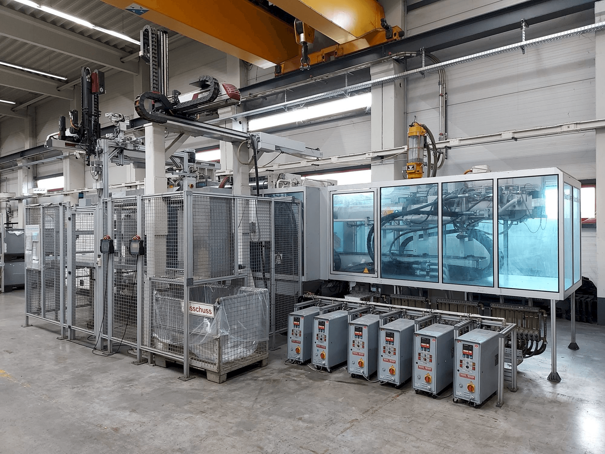 Mašīnas Krauss Maffei 650 Tandem pretskats