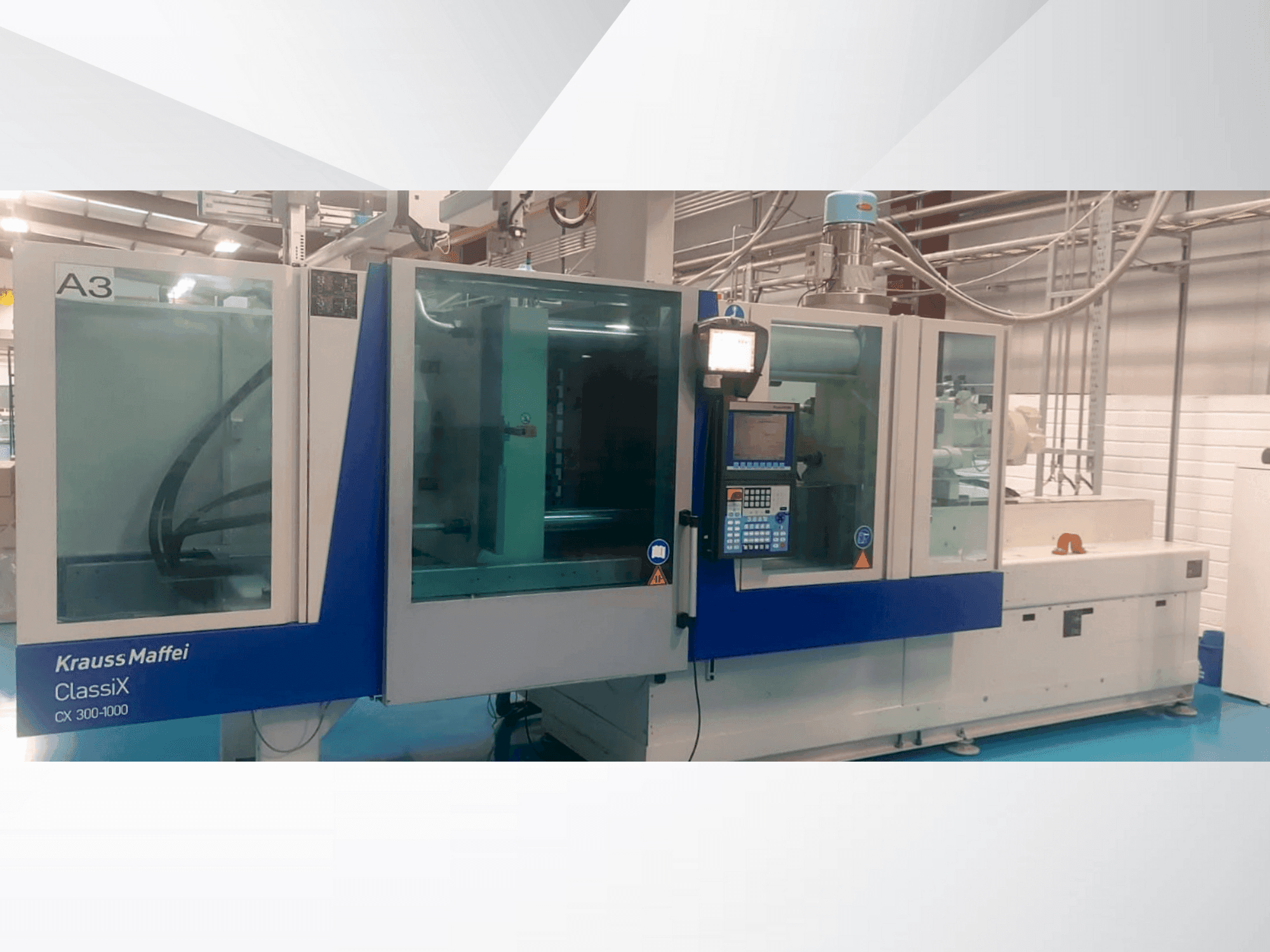 Mašīnas Krauss Maffei ClassiX 300-1000 CX pretskats