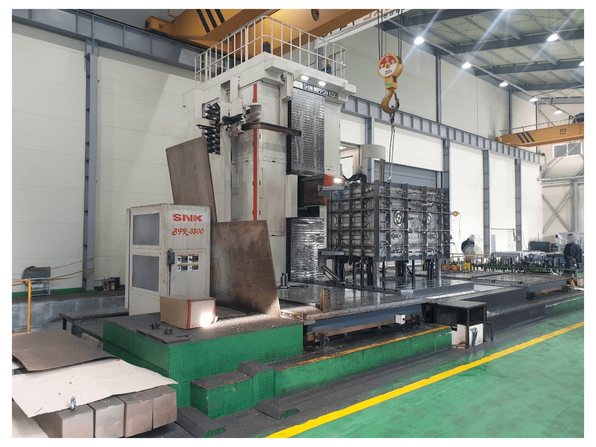 Mašīnas SNK BFR-3500 pretskats