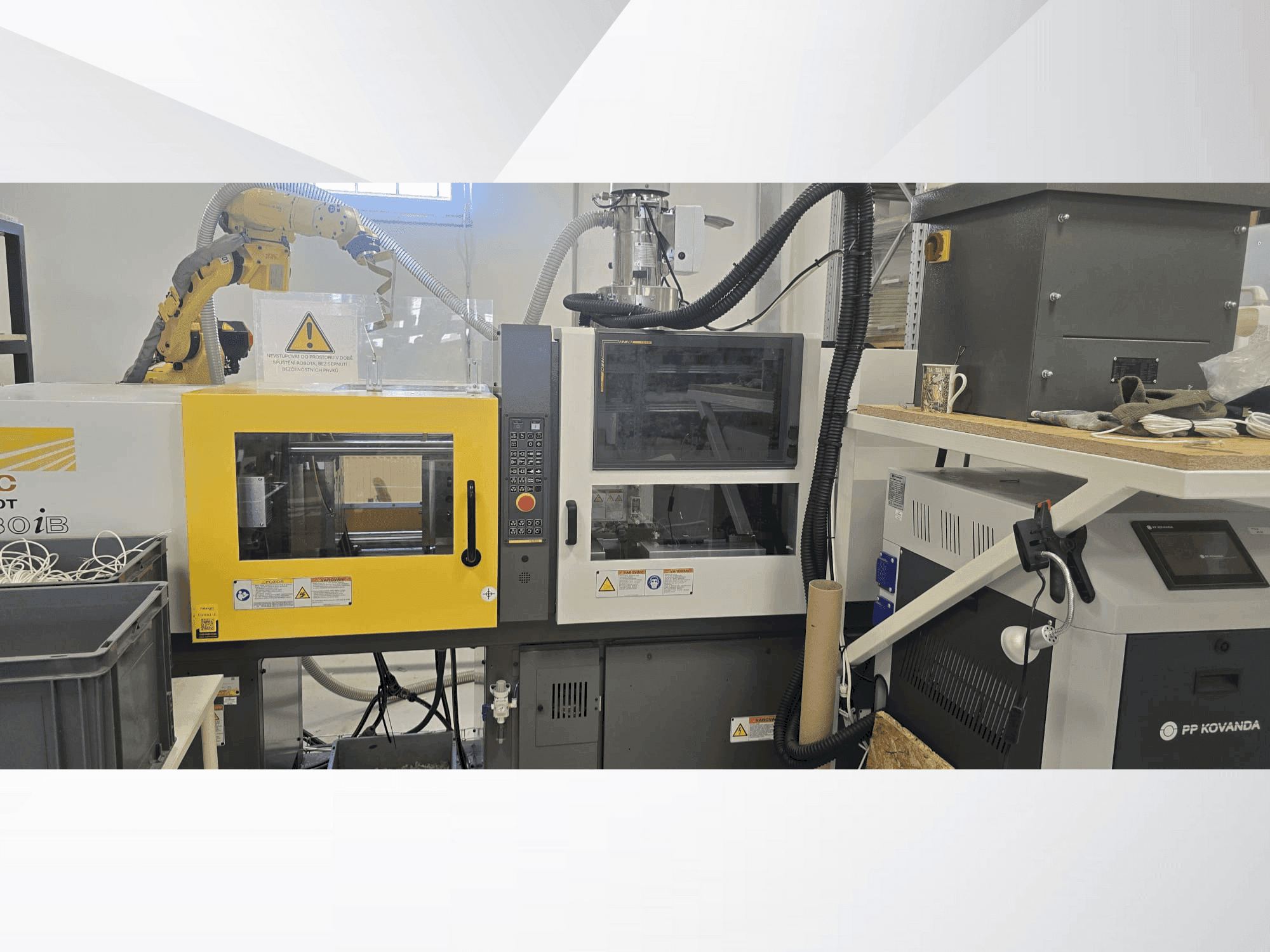 Mašīnas FANUC Roboshot alpha-i30B pretskats