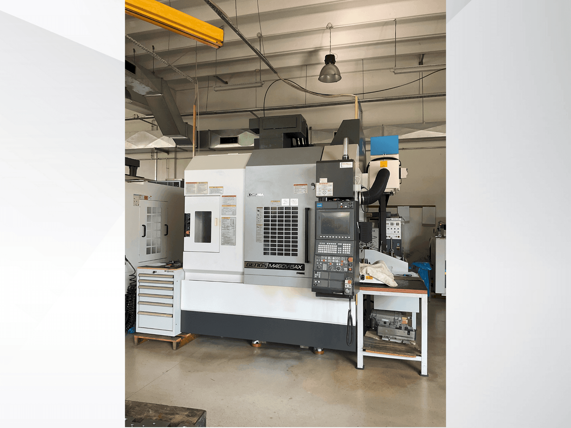 Mašīnas Okuma GENOS M460V-5AX pretskats