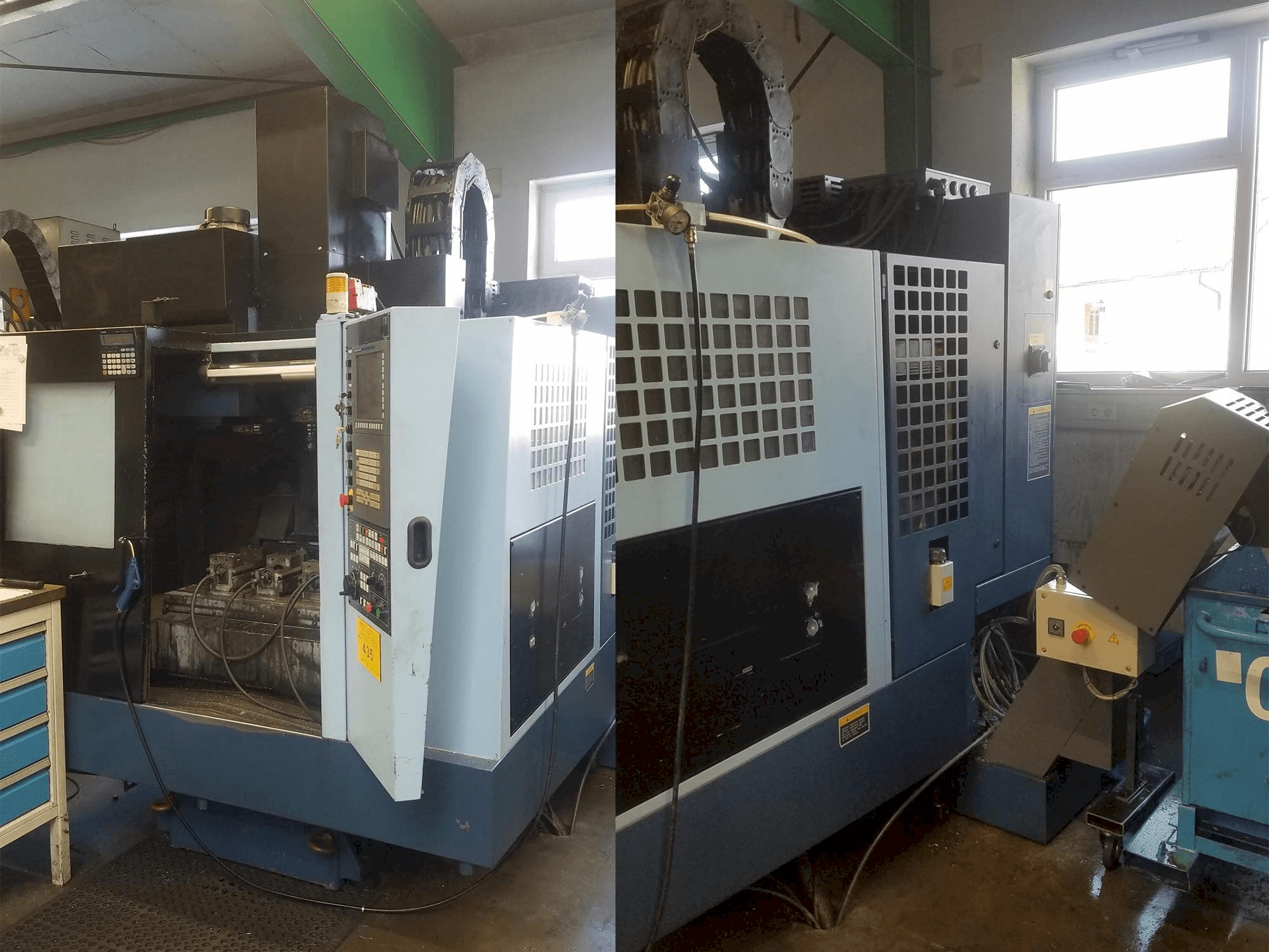Mašīnas Matsuura 550 V-Plus pretskats