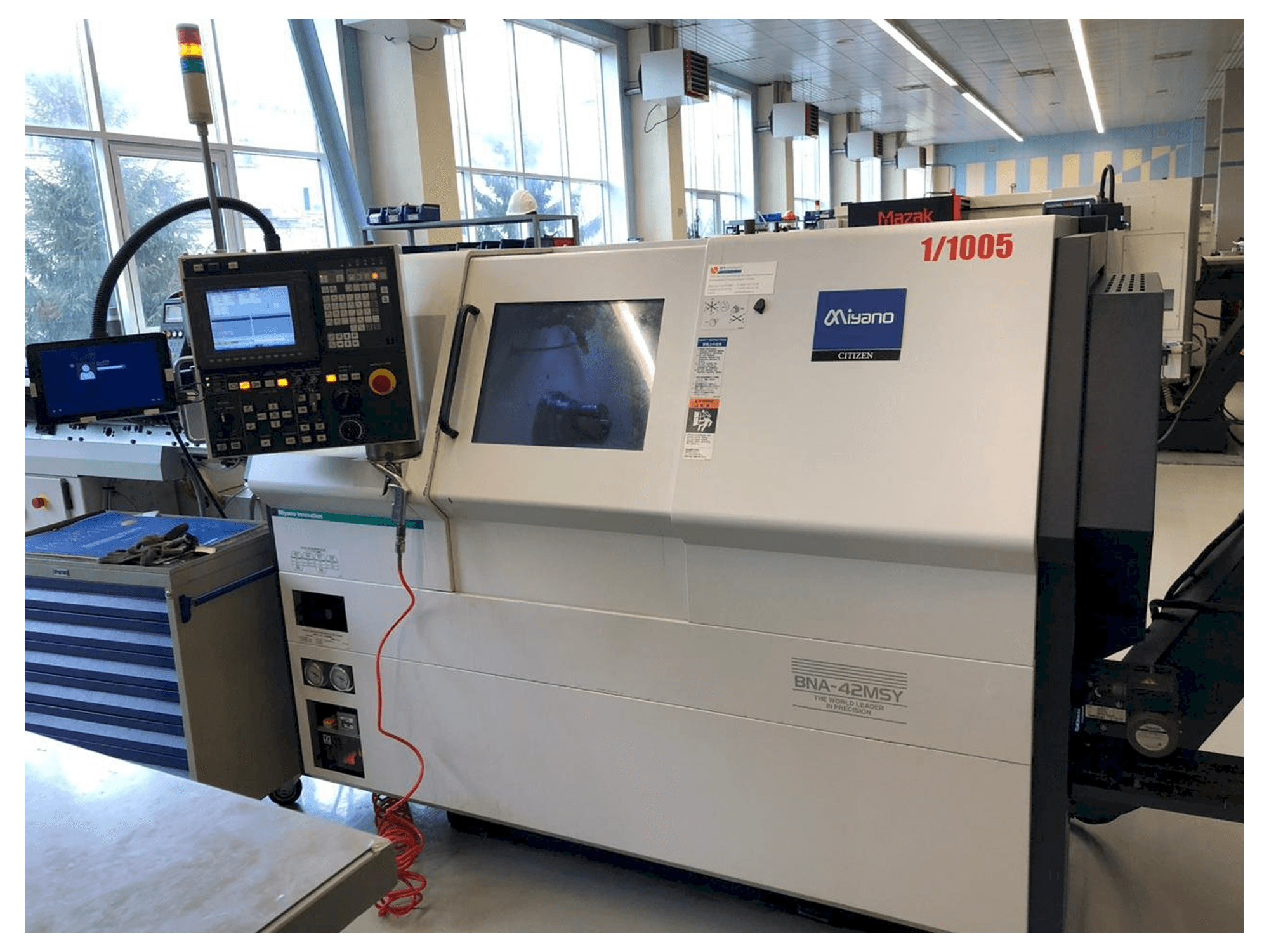 Mašīnas Miyano BNA-42MSY pretskats