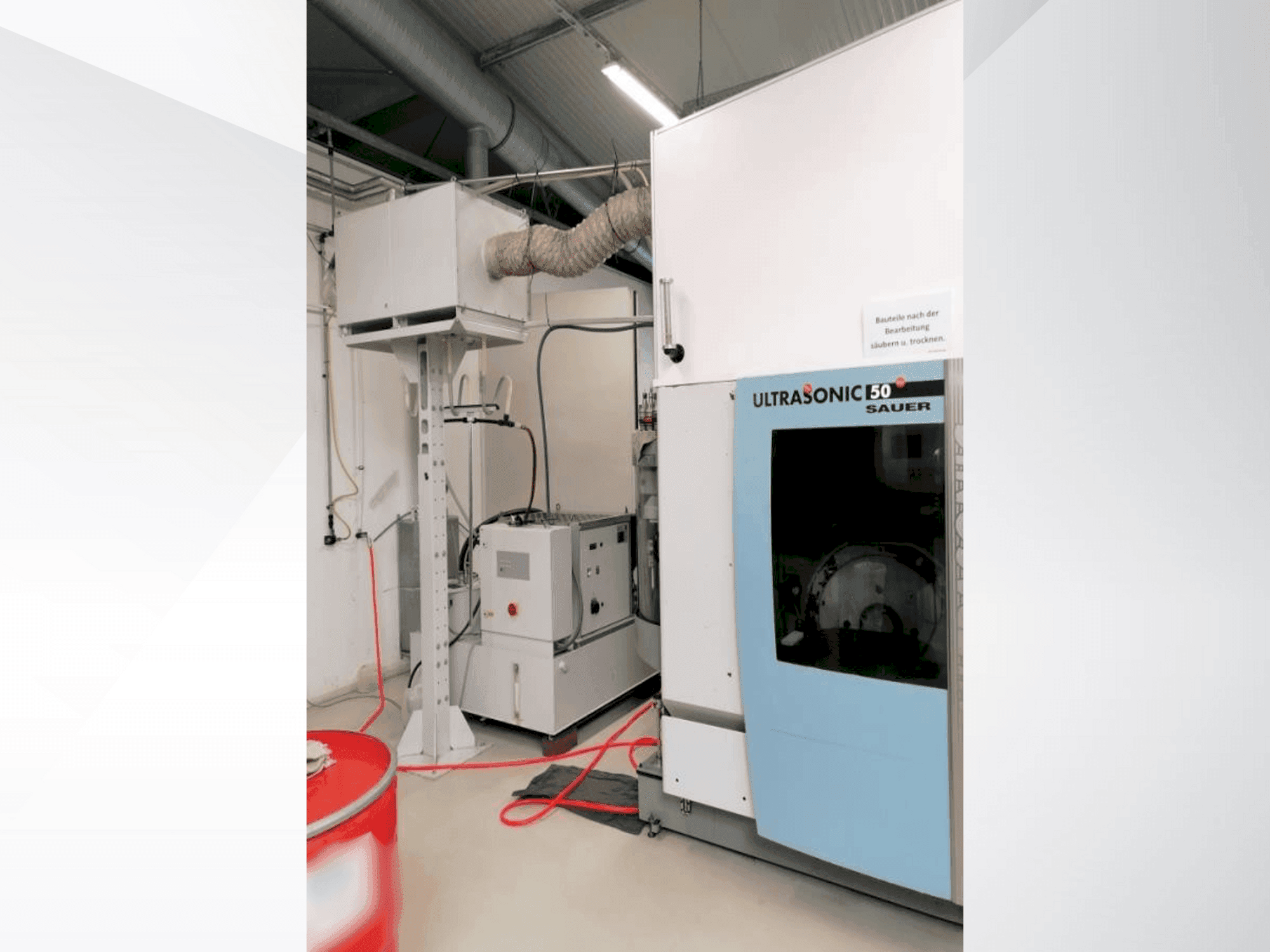 Mašīnas DMG Sauer Ultra sonic 50 pretskats