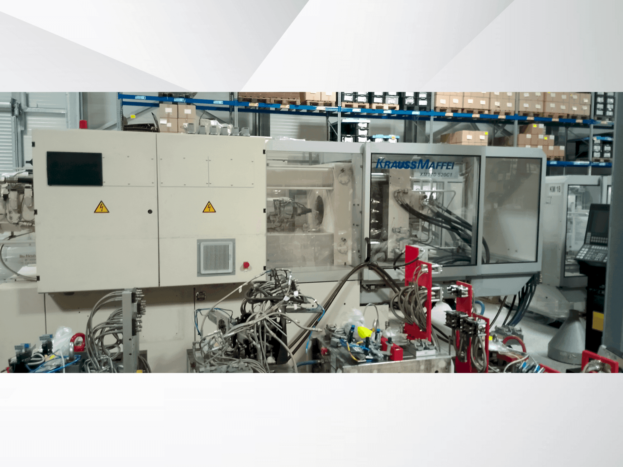 Mašīnas Krauss Maffei 110-520 C1 pretskats