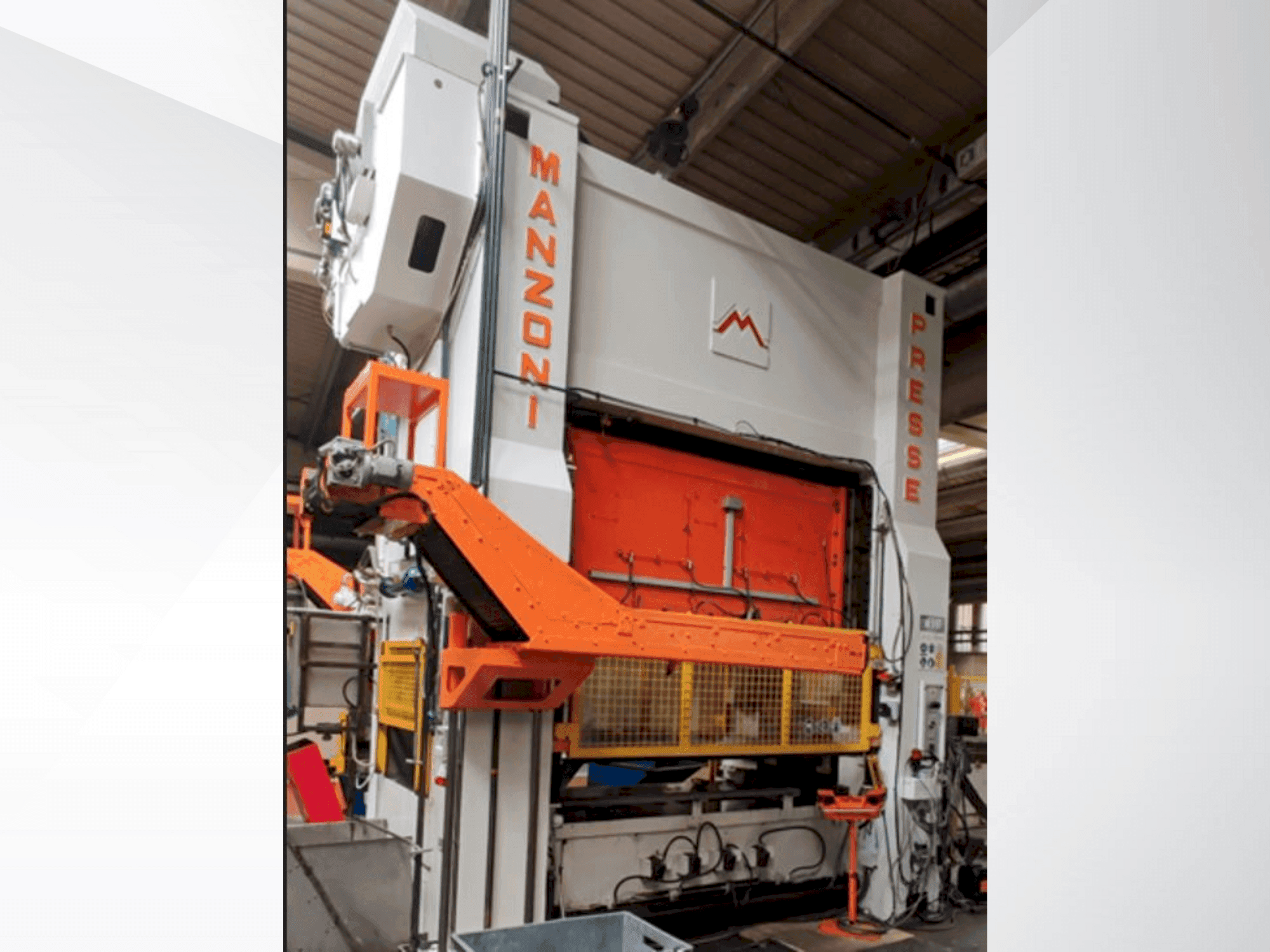 Mašīnas RAVNE PRESSES Manzoni 315 pretskats