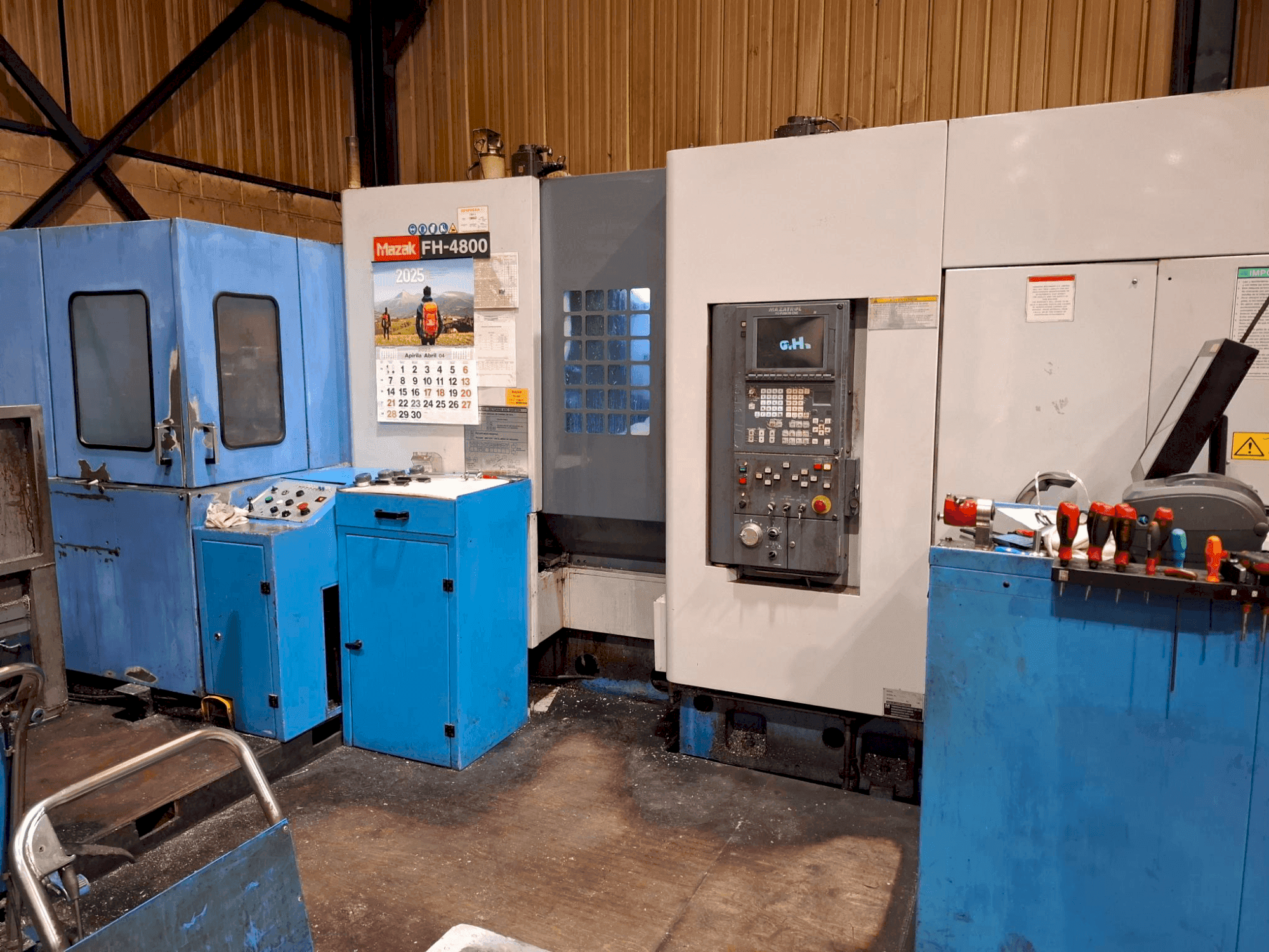 Mašīnas Mazak FH-4800 pretskats