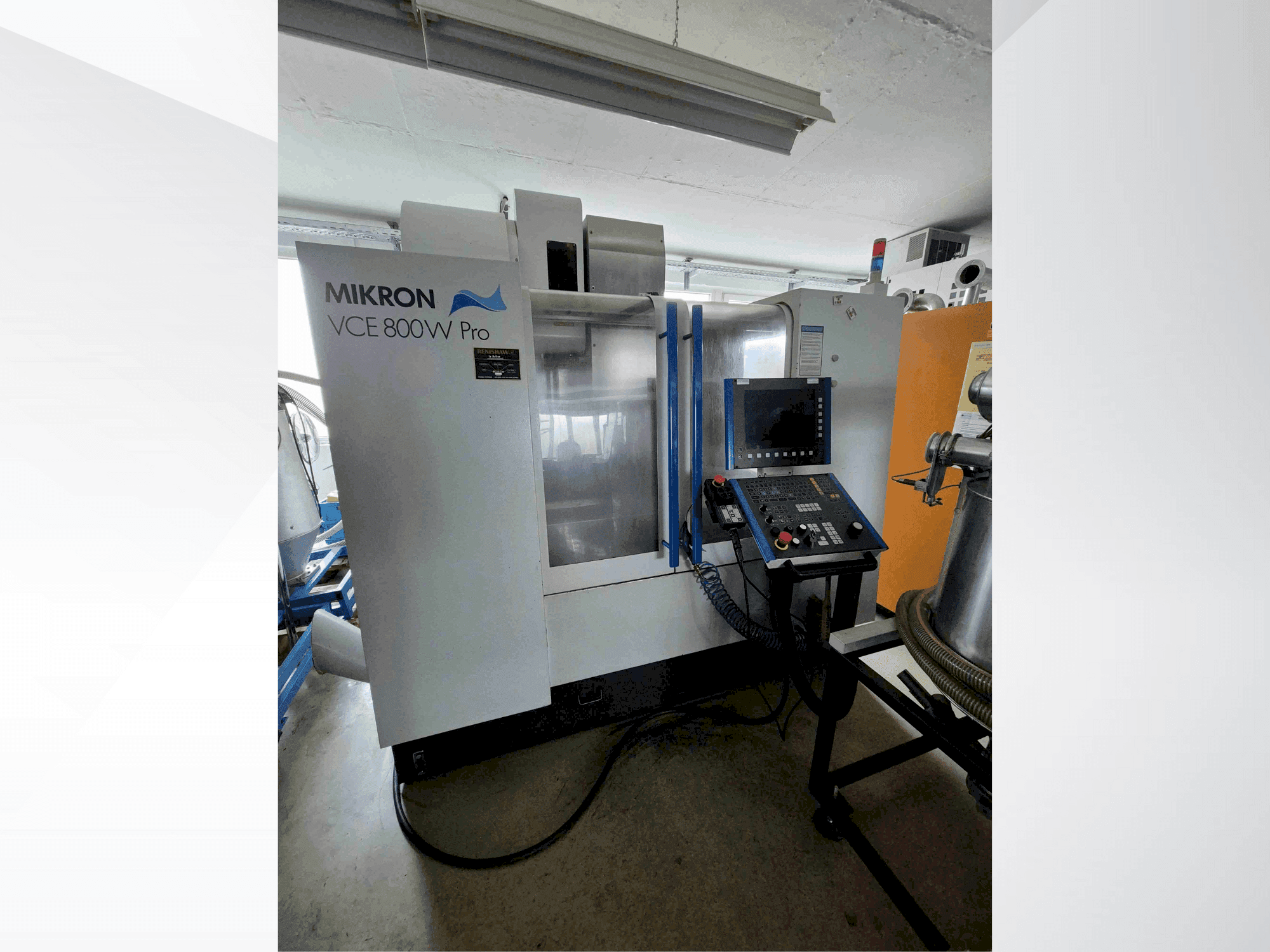 Mašīnas MIKRON VCE 800W Pro pretskats