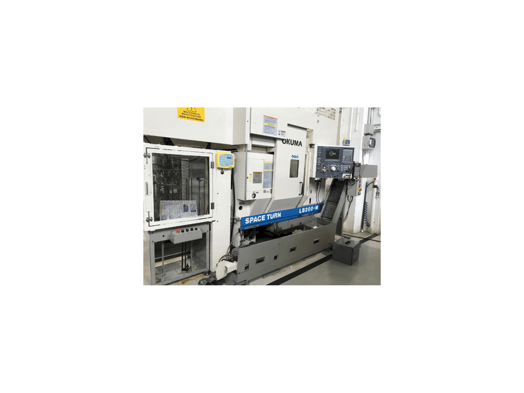 Mašīnas Okuma LB 200 M pretskats