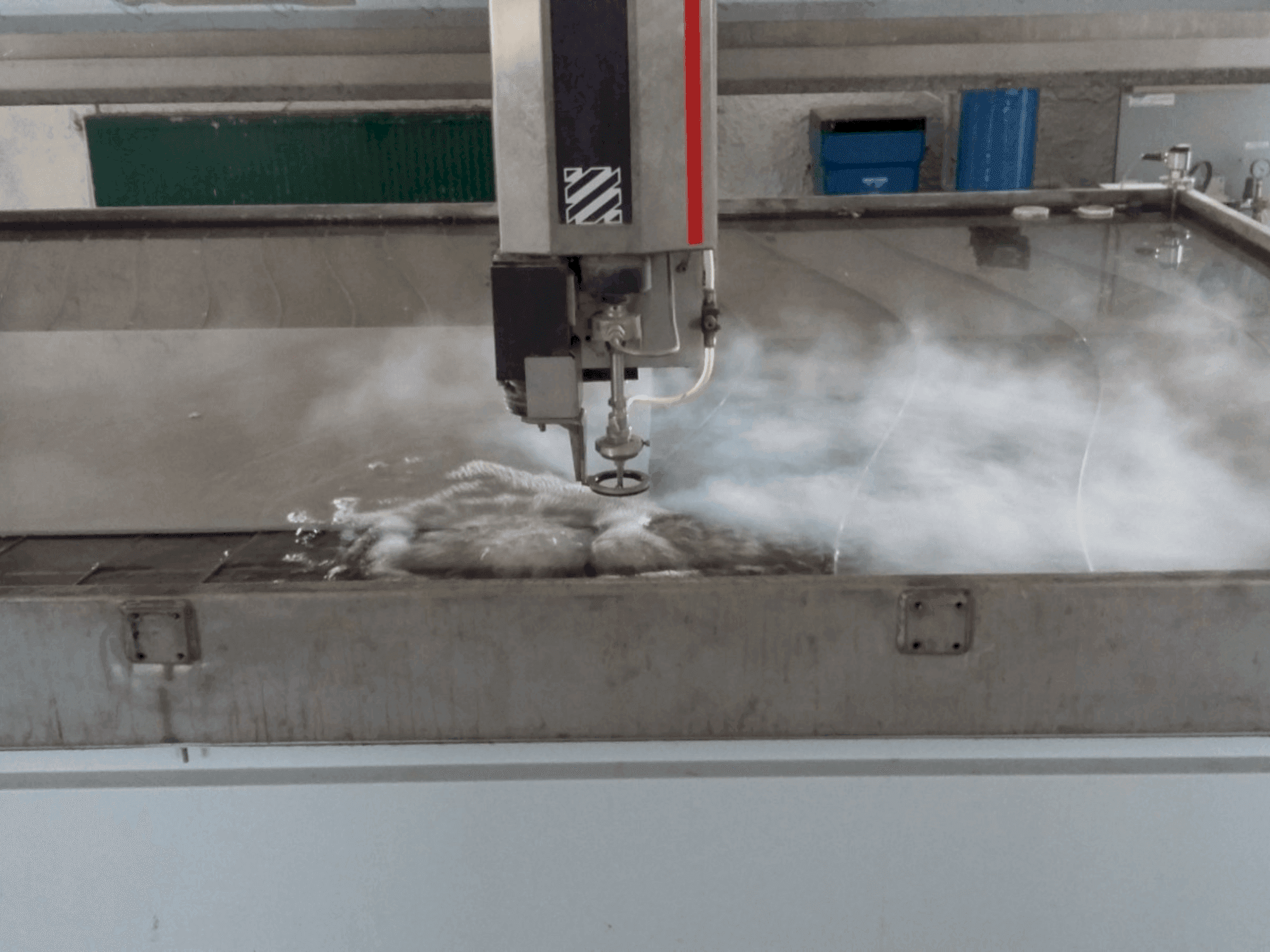 Mašīnas Intermac primus 322 (2014) darba telpa