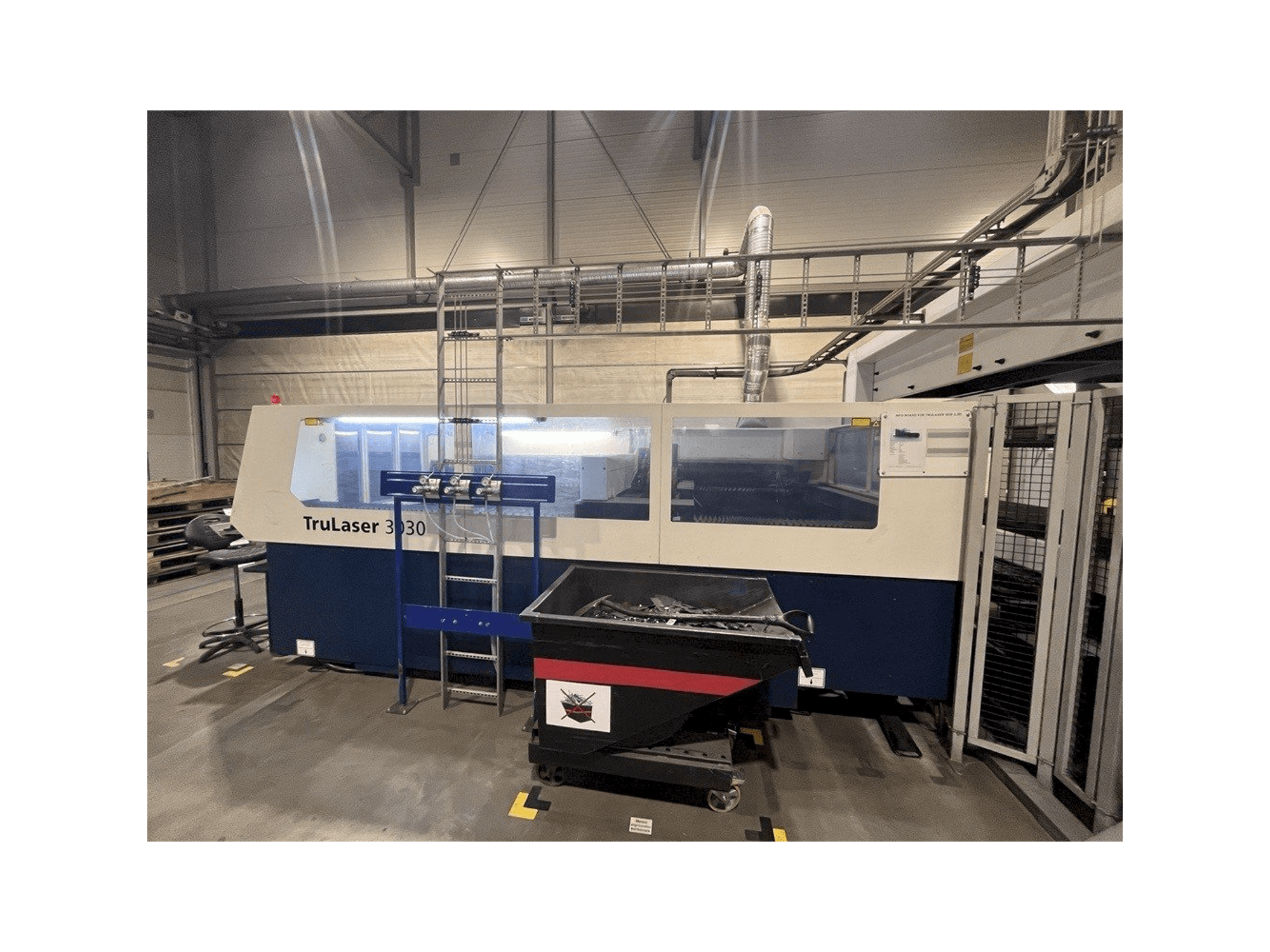 Mašīnas TRUMPF TruLaser 3030 L30 pretskats