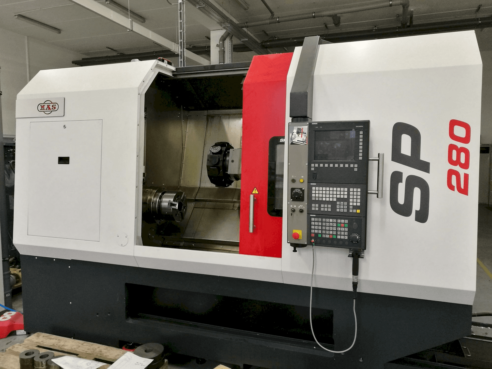 Mašīnas KOVOSVIT MAS SP 280 SY pretskats