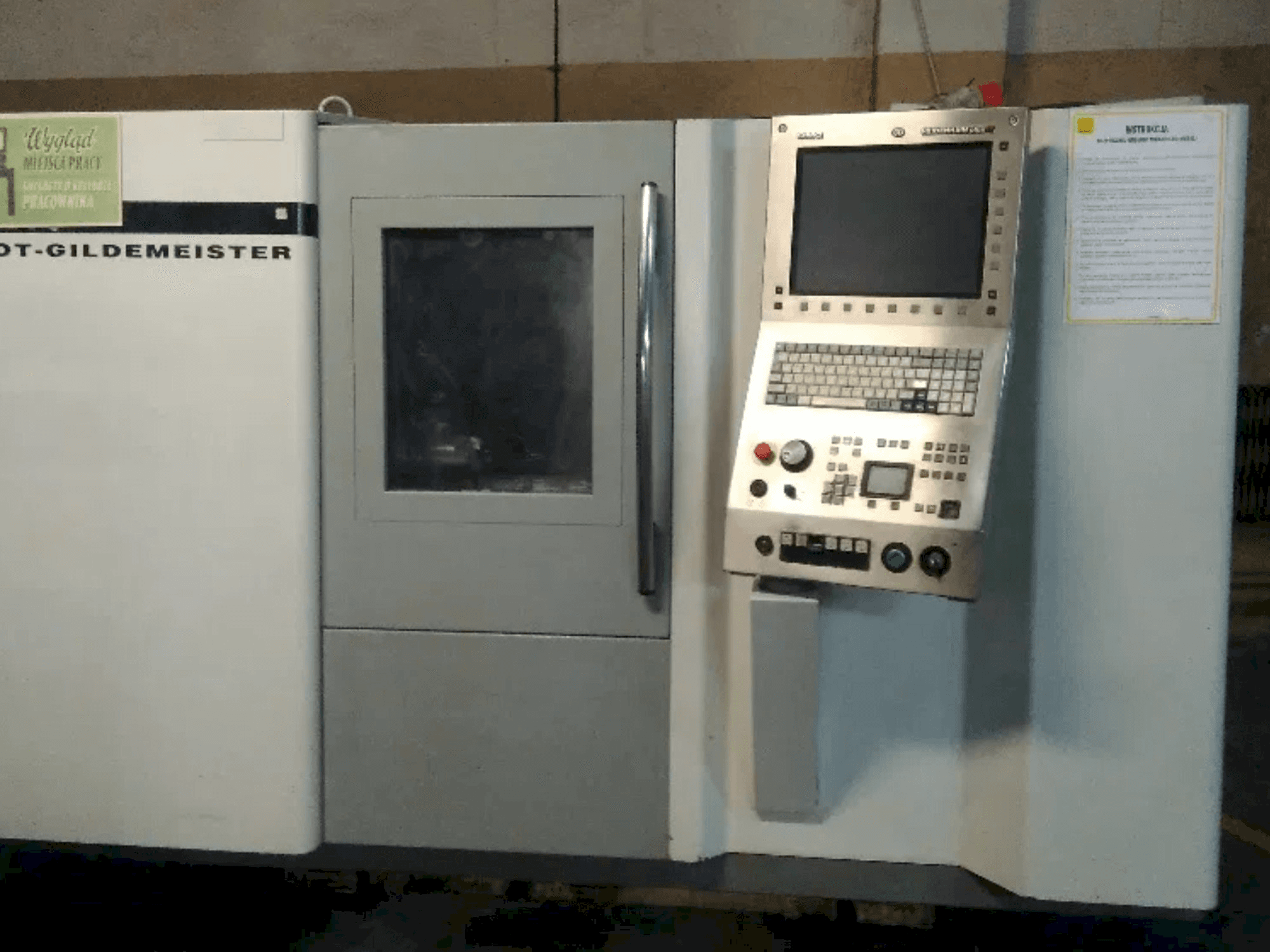 Mašīnas Gildemeister CTX 210 pretskats