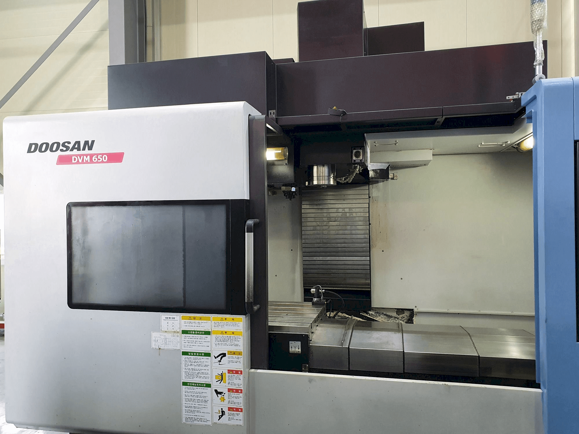 Mašīnas Doosan DVM 650 pretskats
