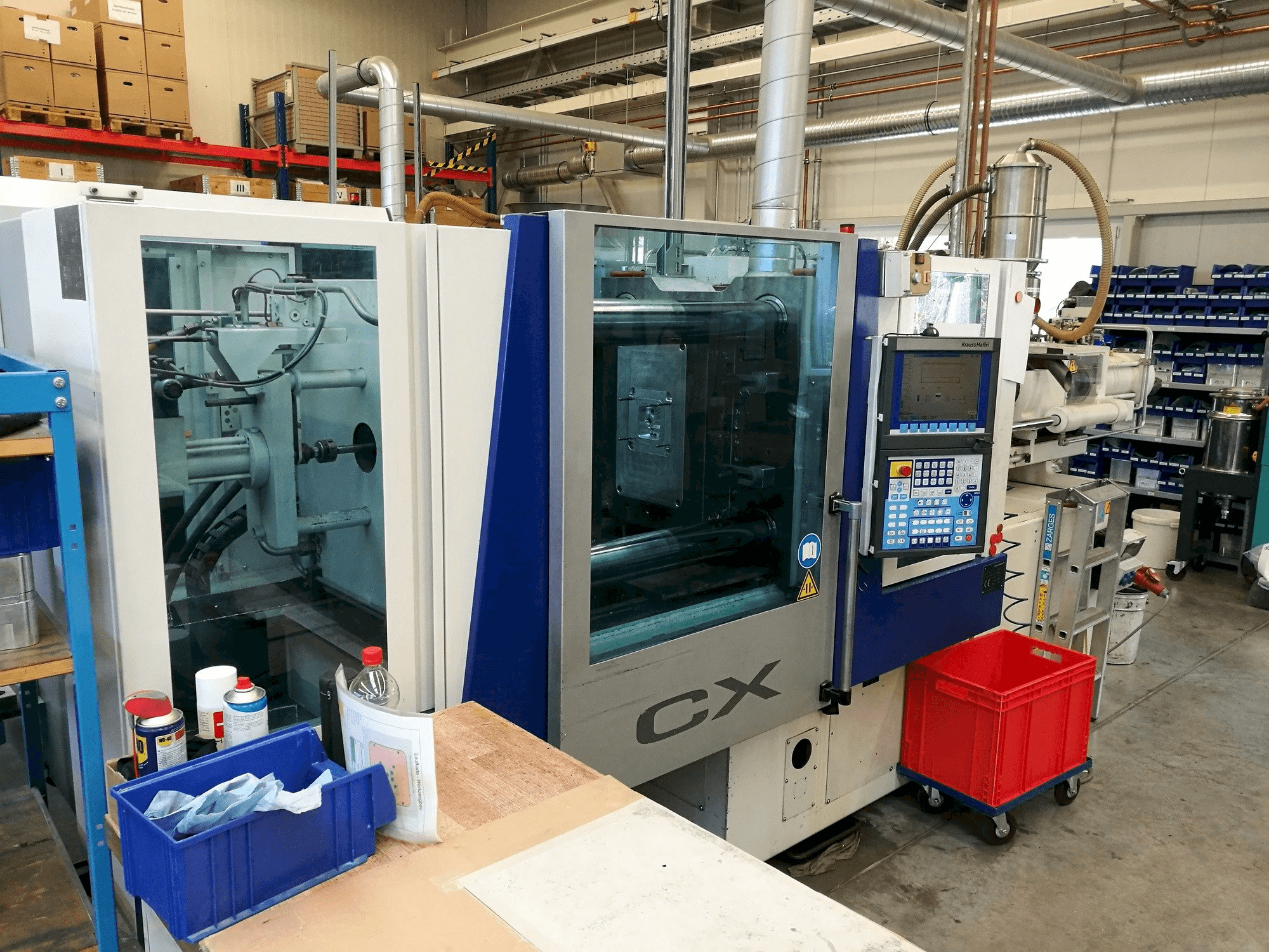 Mašīnas Krauss Maffei 160-1000 CX pretskats