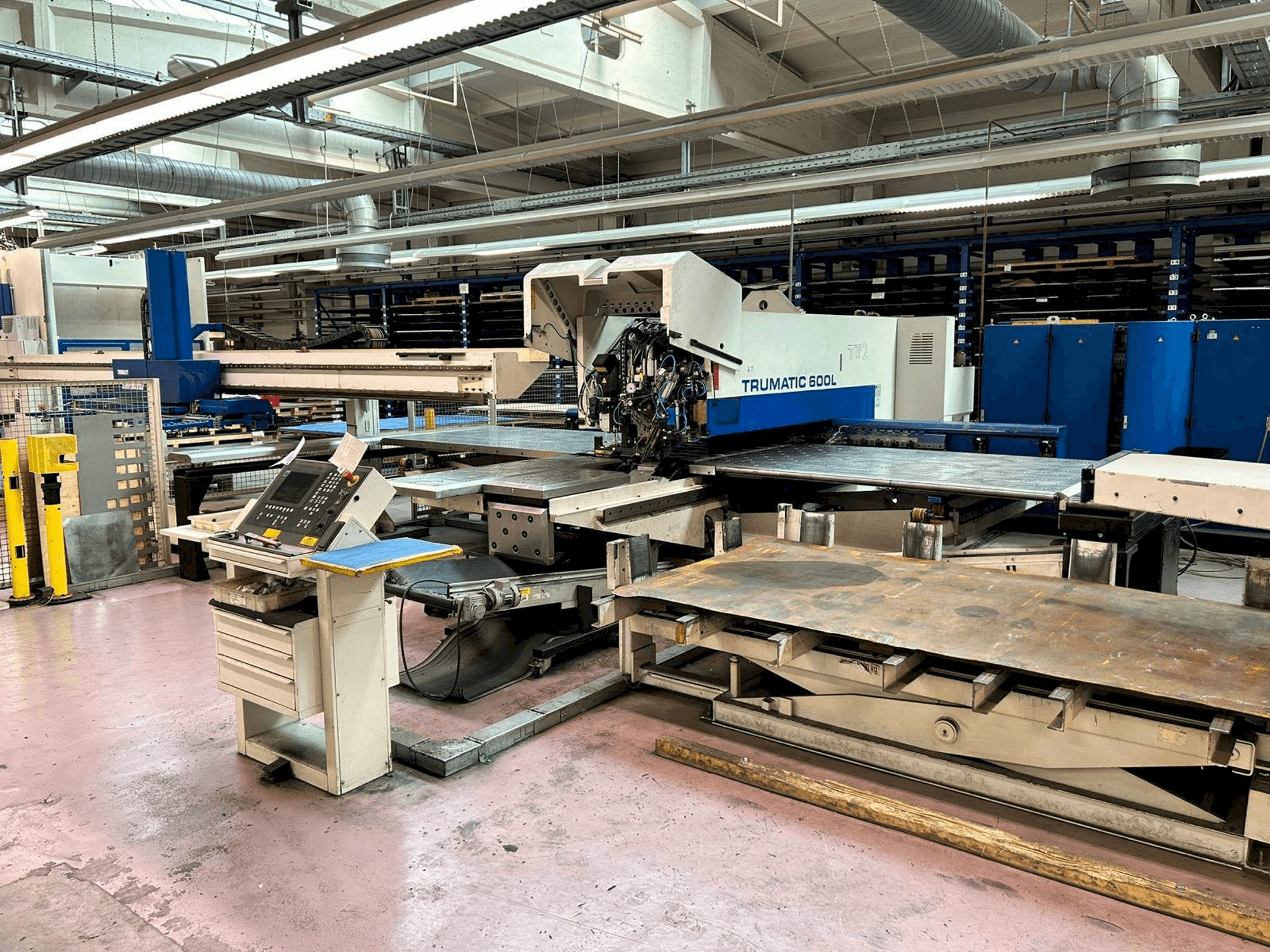 Mašīnas Trumpf TruMatic 600L pretskats