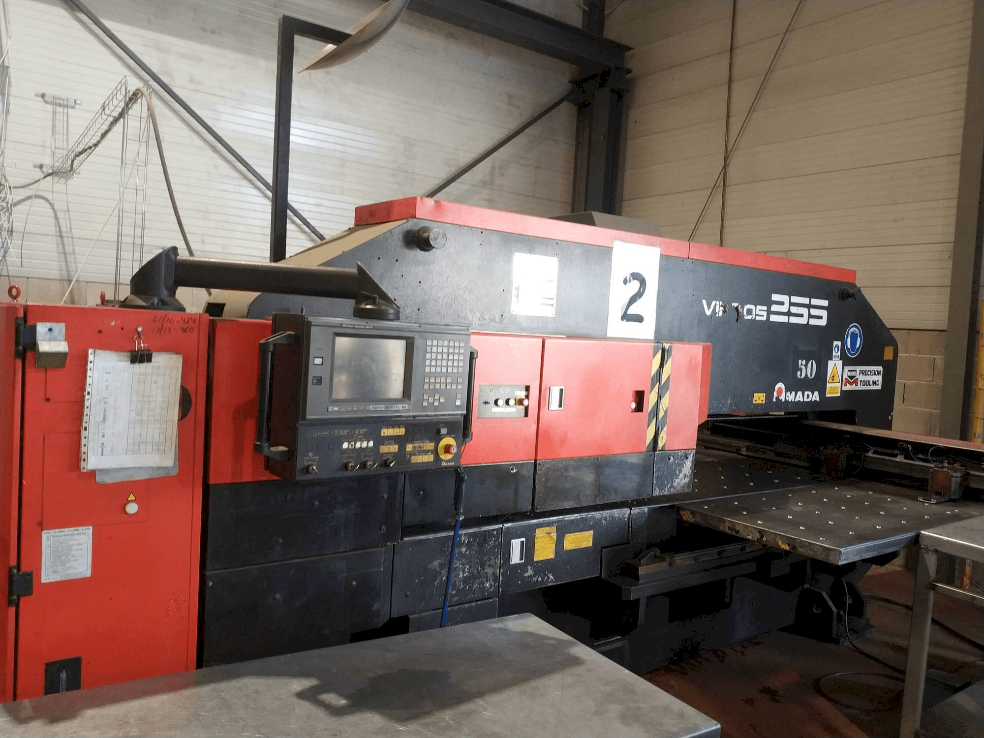 Mašīnas AMADA VIPROS 255 pretskats