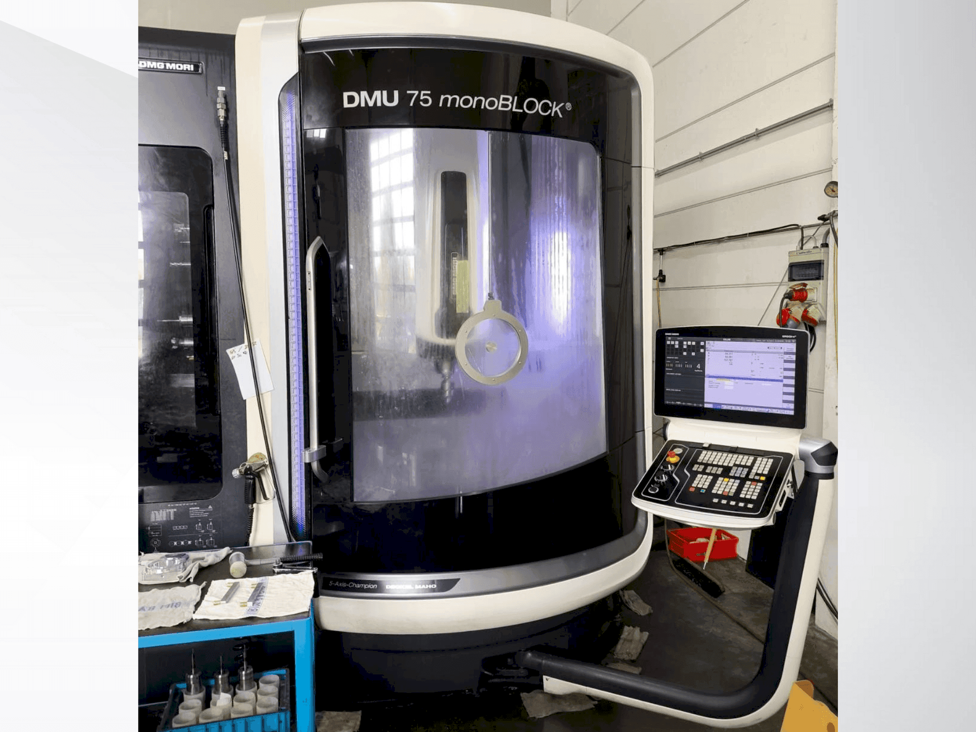 Mašīnas DMG MORI DMU 75 monoBlock pretskats