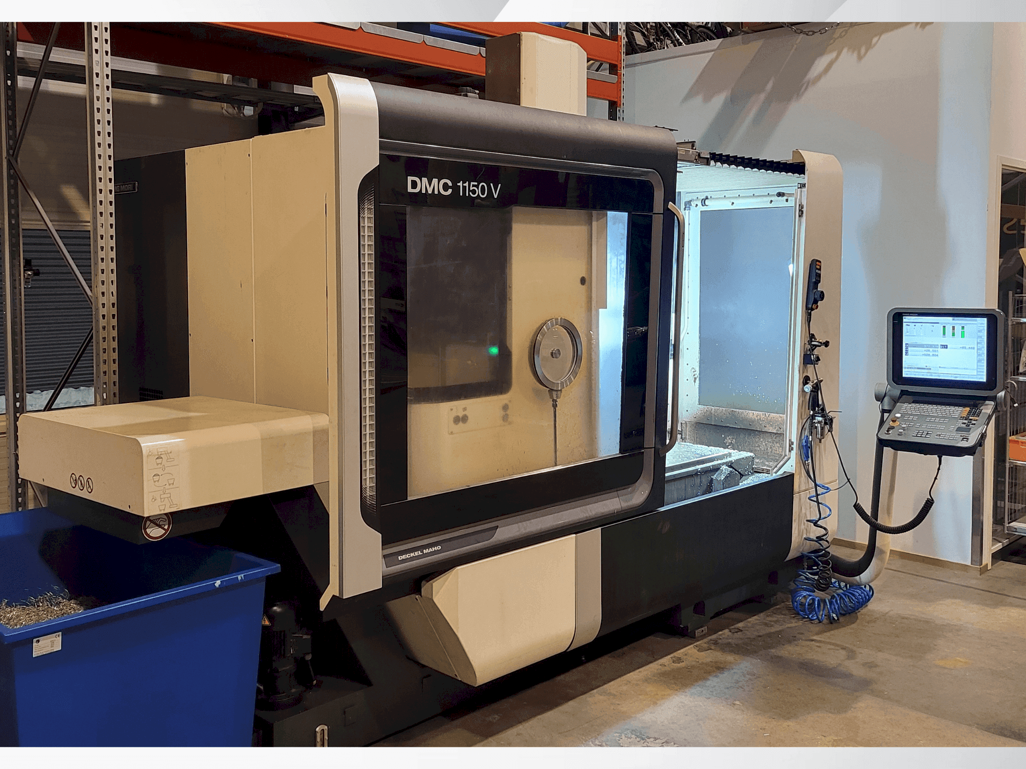 Mašīnas DMG MORI DMC1150V pretskats