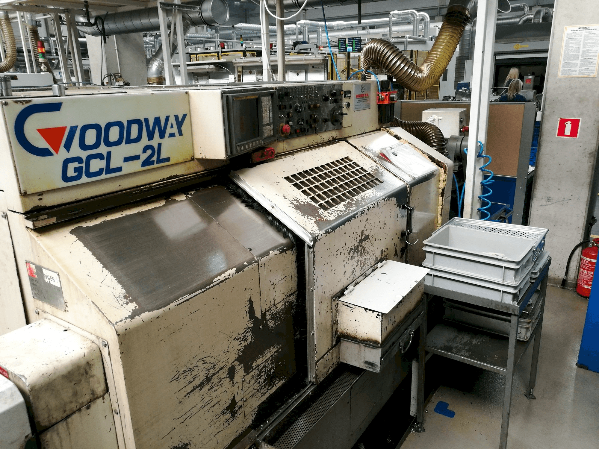 Mašīnas Goodway GCL-2L pretskats
