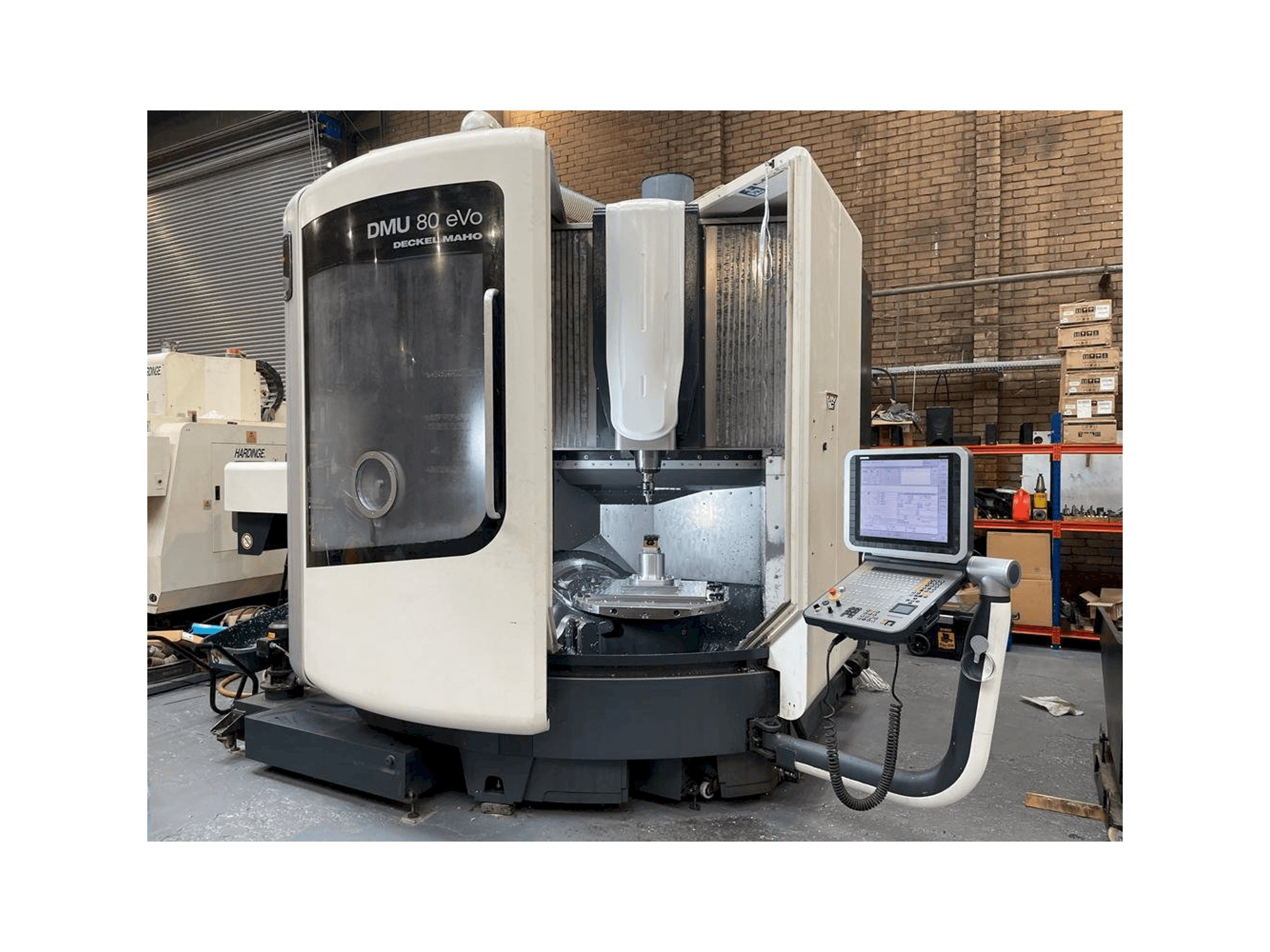 Mašīnas DMG DMU 80 eVo Linear pretskats