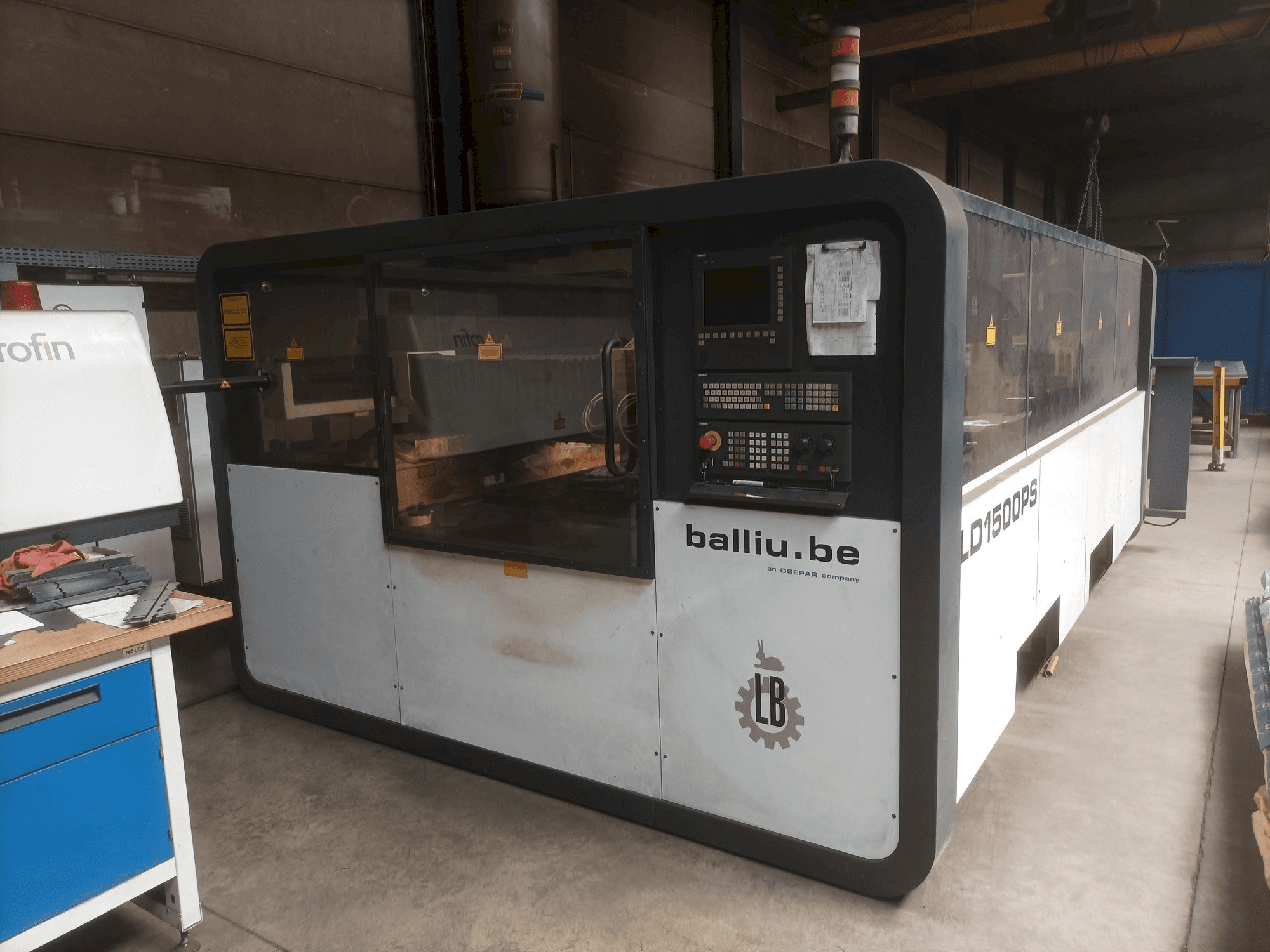 Mašīnas Balliu LD 1500 PS pretskats