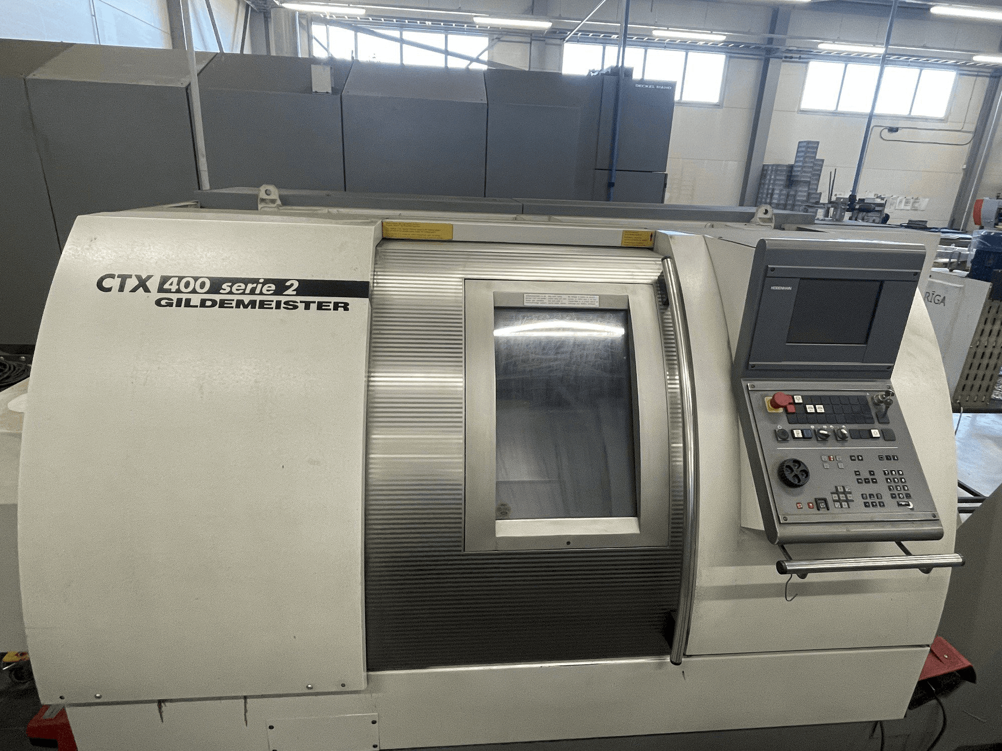 Mašīnas Gildemeister CTX 400 S2 pretskats