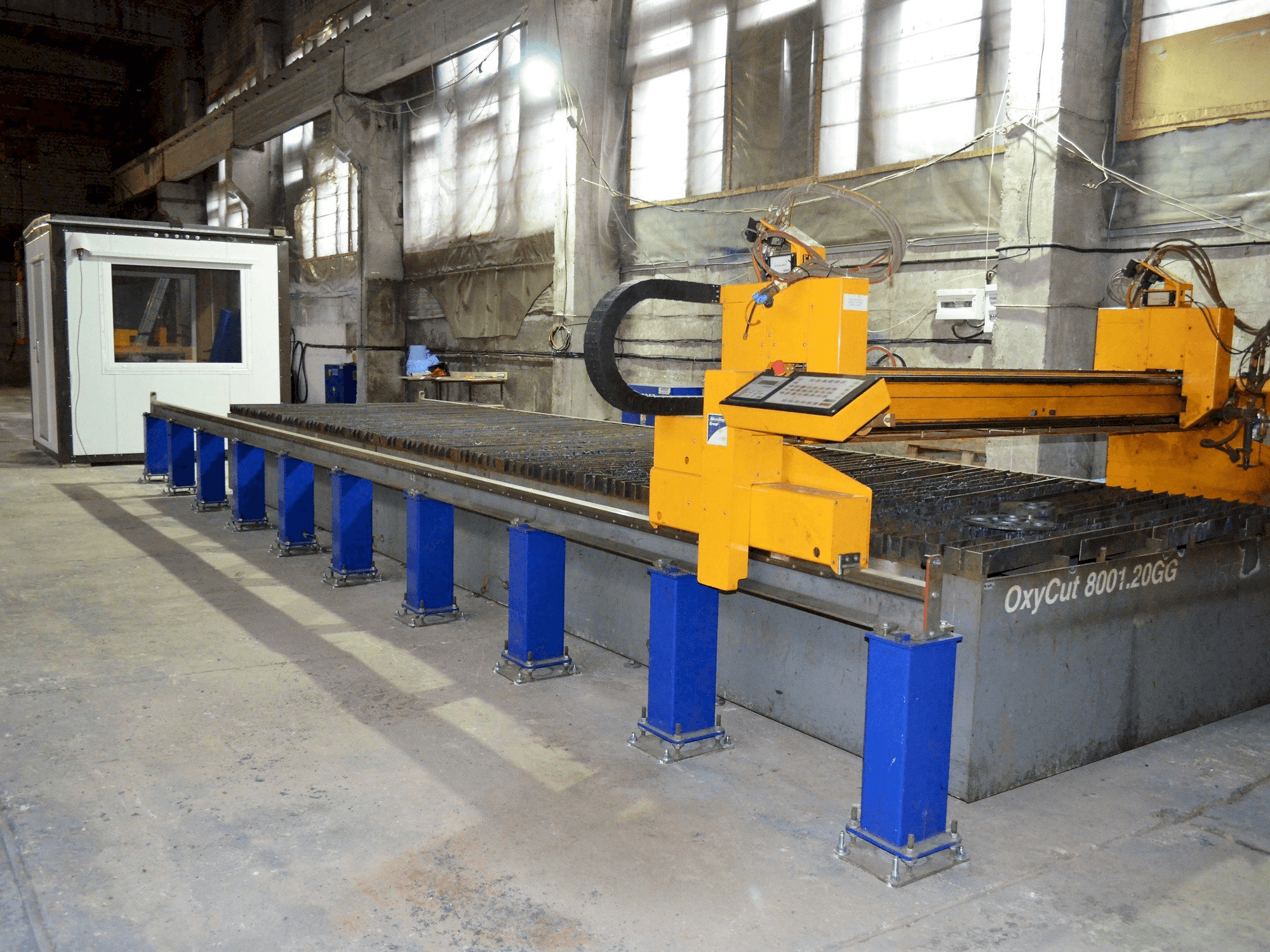 Mašīnas MicroStep OxyCut 8001 20GG pretskats