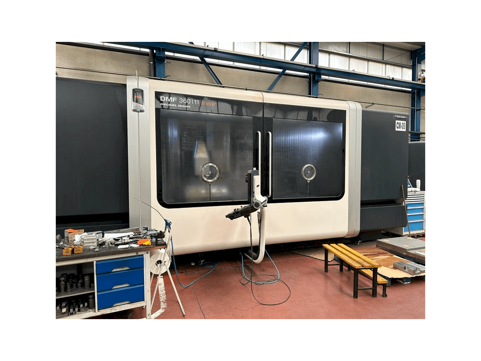 Mašīnas DECKEL MAHO DMF 360-11 pretskats
