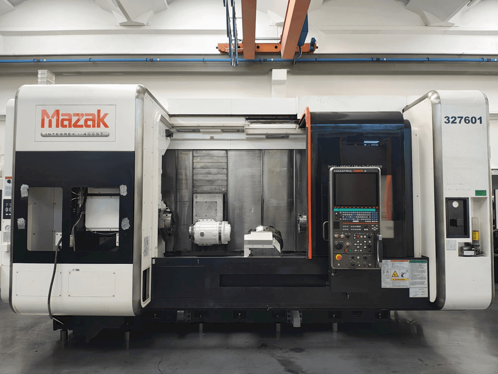 Mašīnas Mazak Integrex i-400 ST pretskats