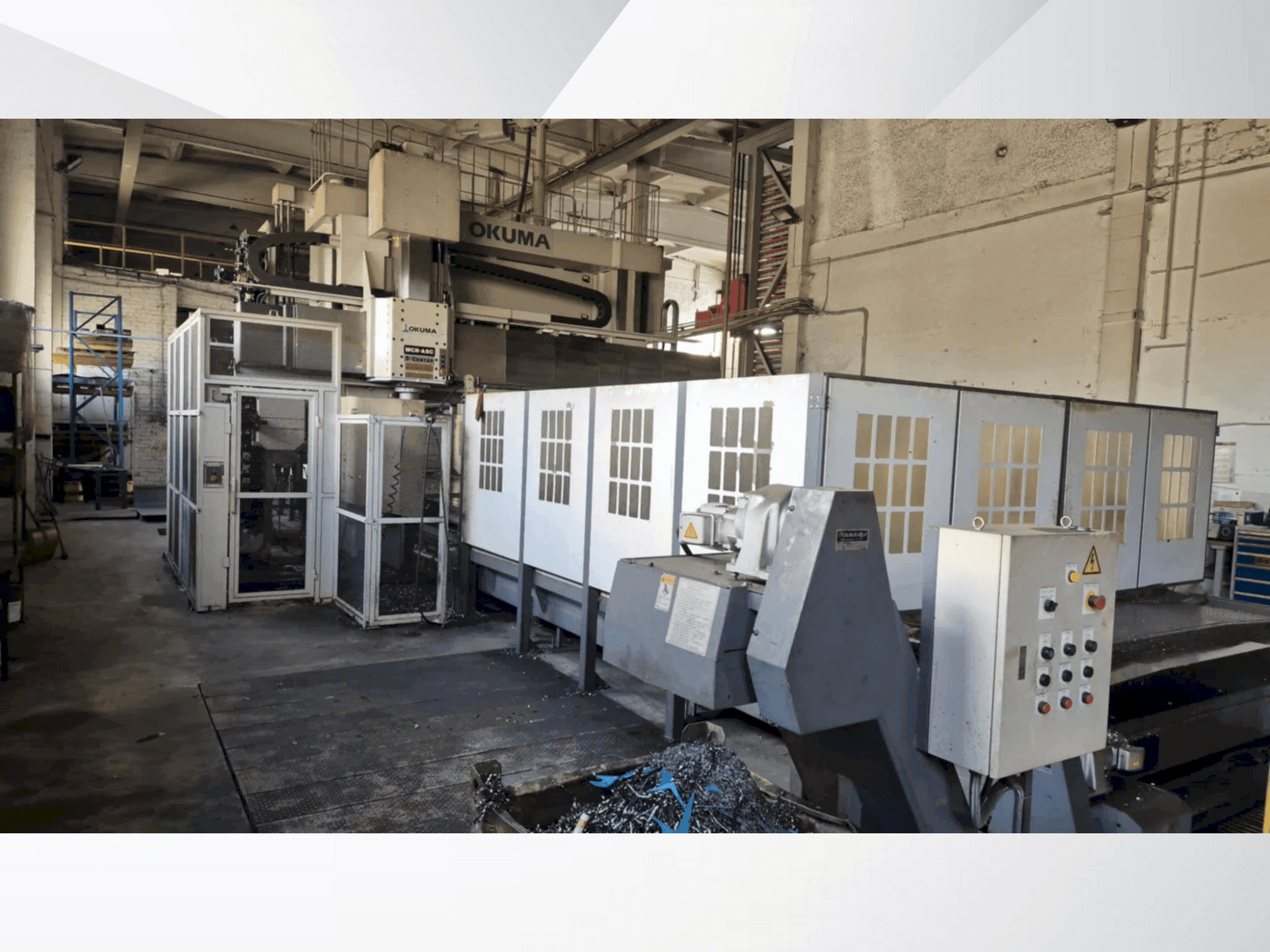 Mašīnas Okuma MCR-A5C30x65 pretskats