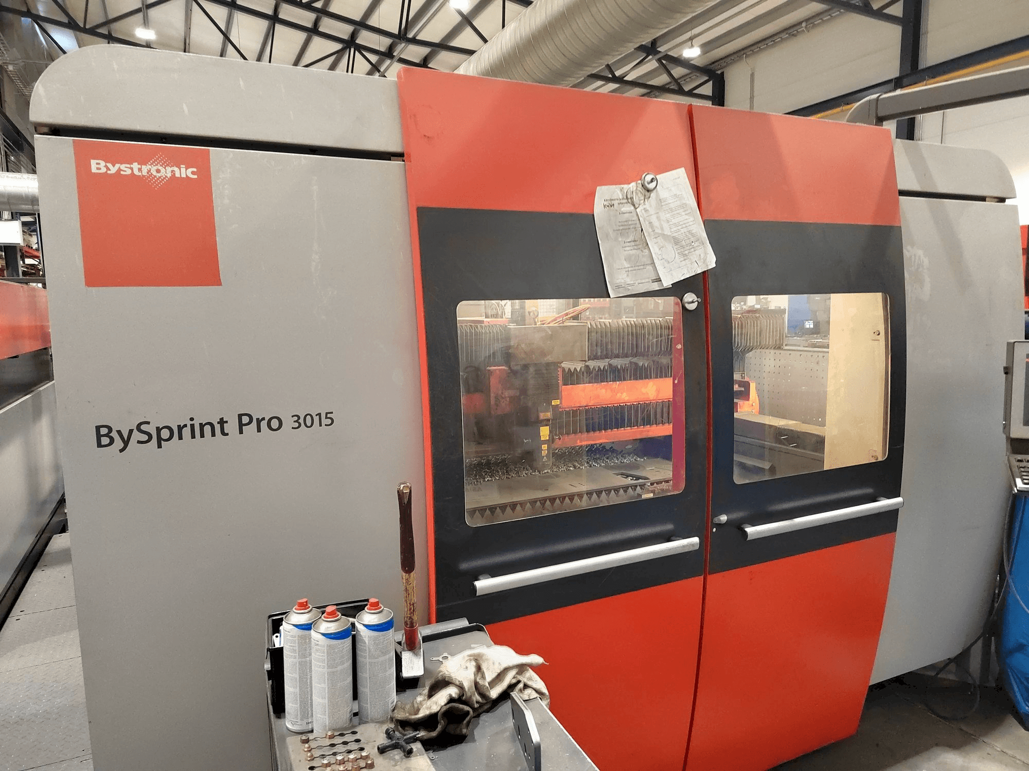 Mašīnas Bystronic Bysprint Pro 3015 pretskats