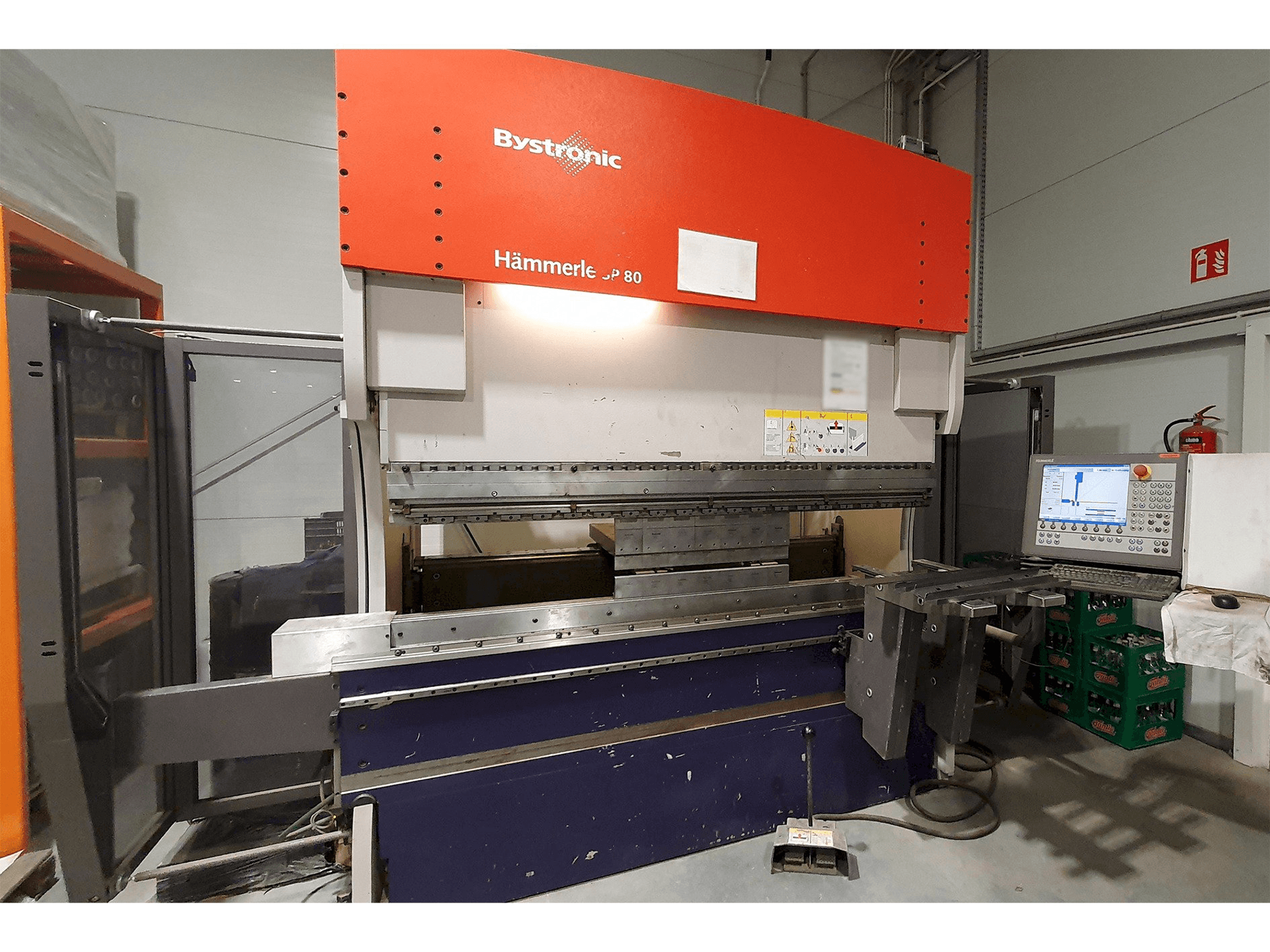 Mašīnas Bystronic 3P 80/210 pretskats