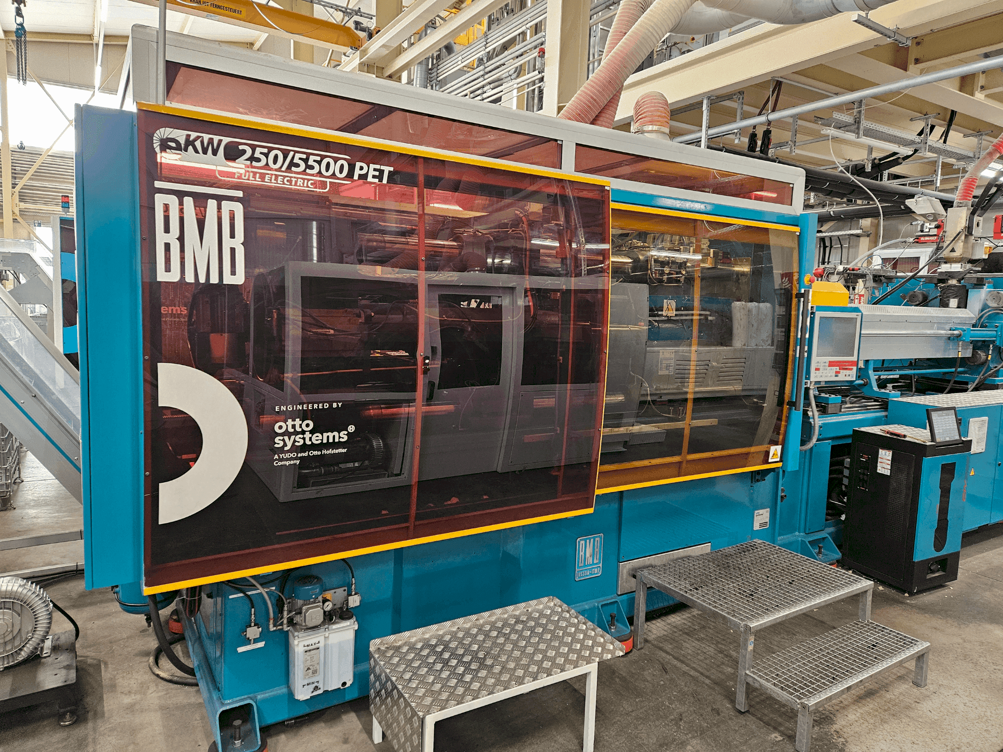 Mašīnas Otto Systems eKW 250/5500 PET pretskats