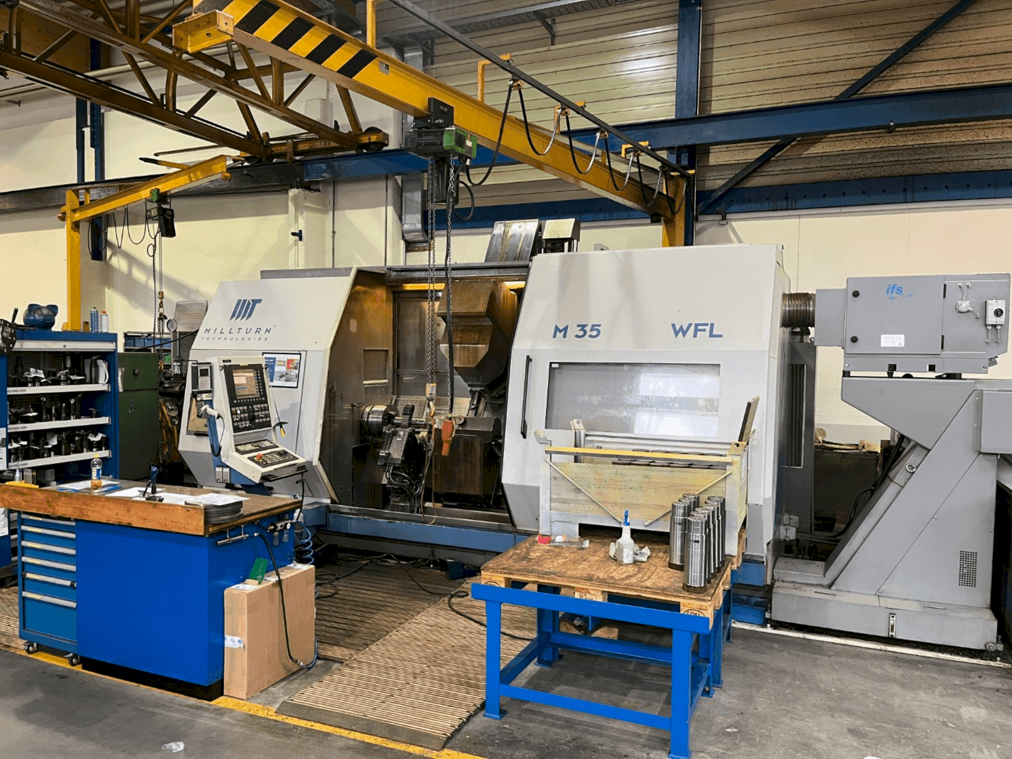 Mašīnas WFL M-35 pretskats