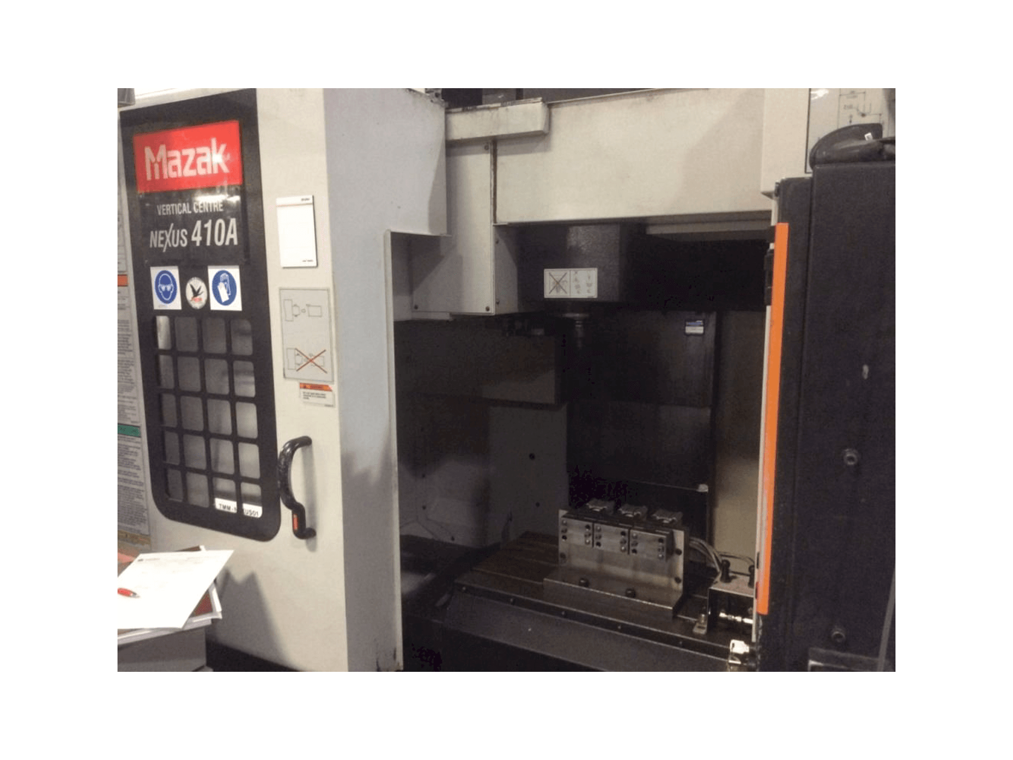 Mašīnas Mazak Nexus VCN 410A pretskats